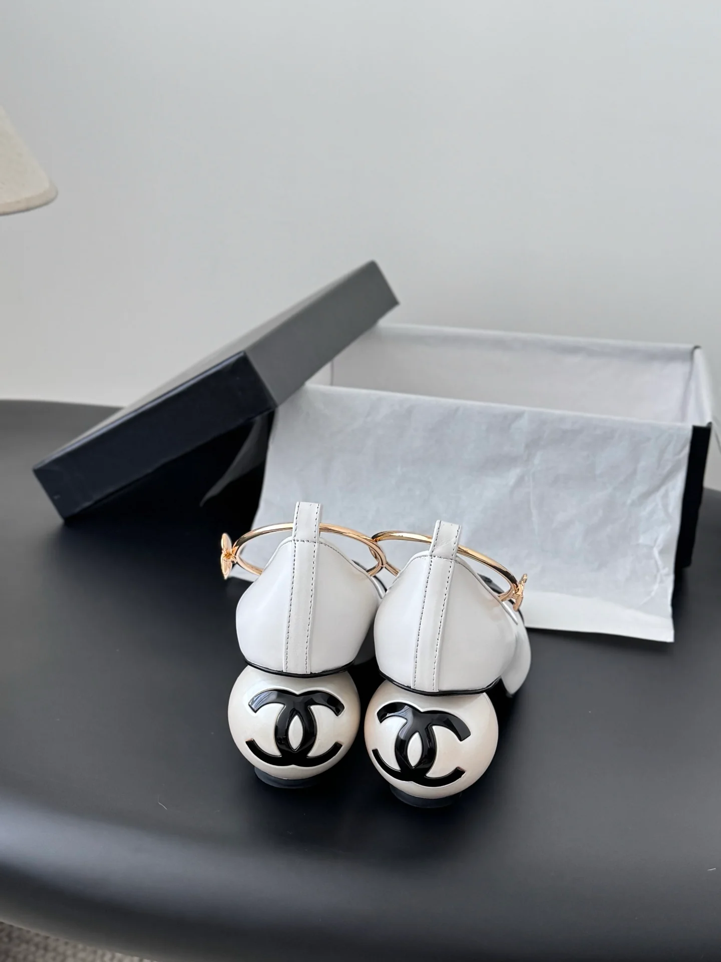 Chan 25fw chunky heels