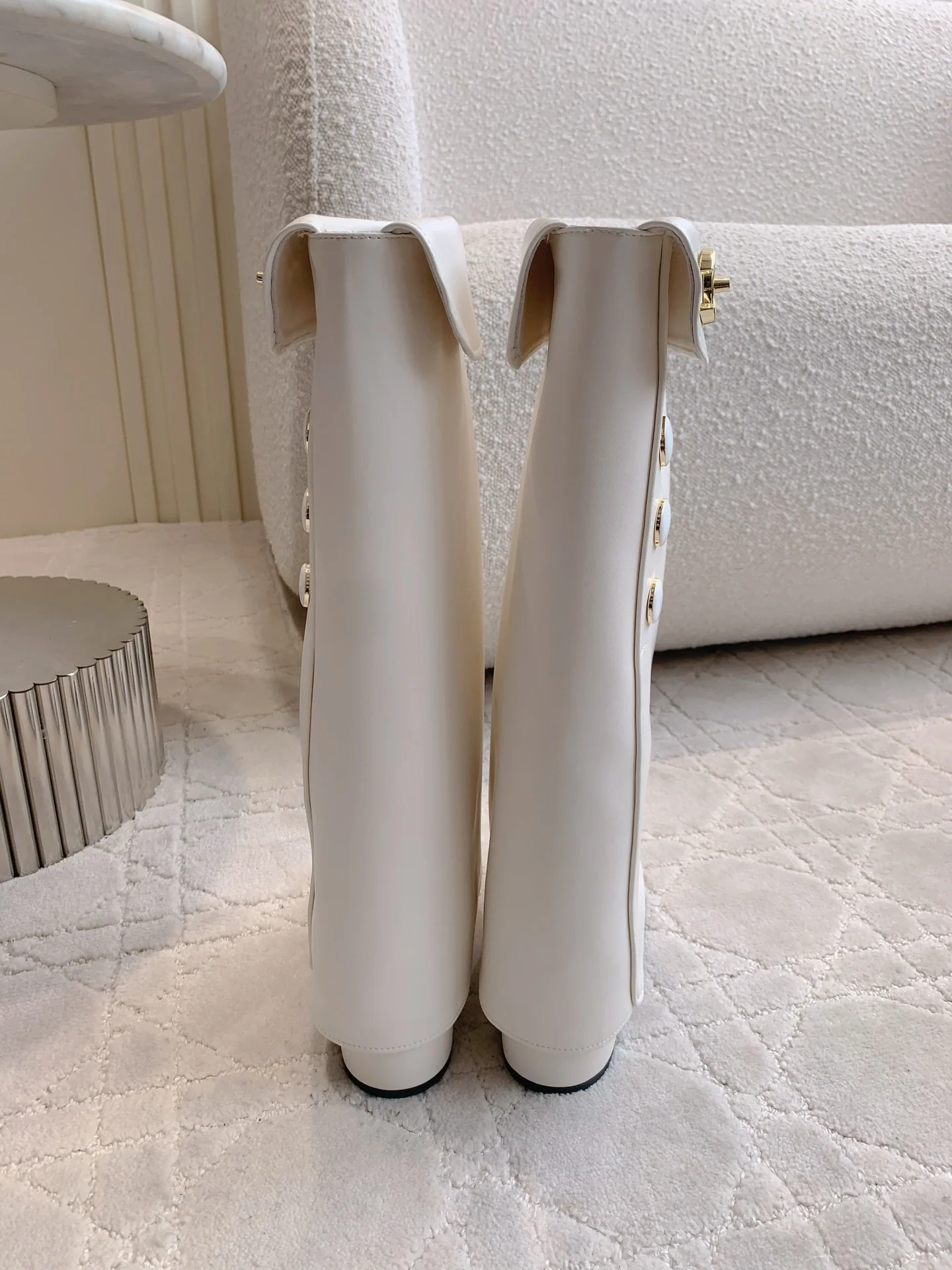 Chan 25fw cuff boots