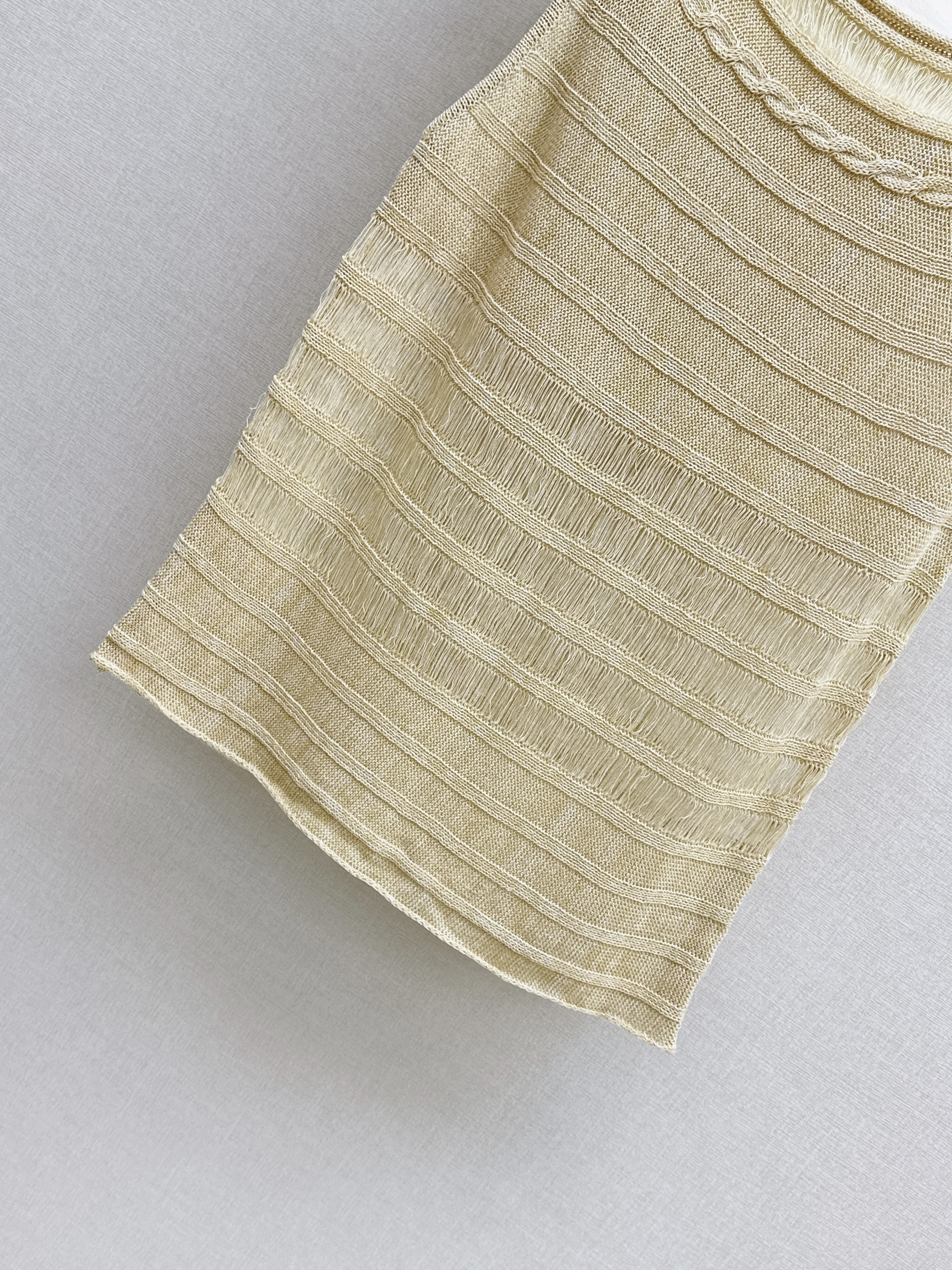 Brun 26ss sleeveless knitwear
