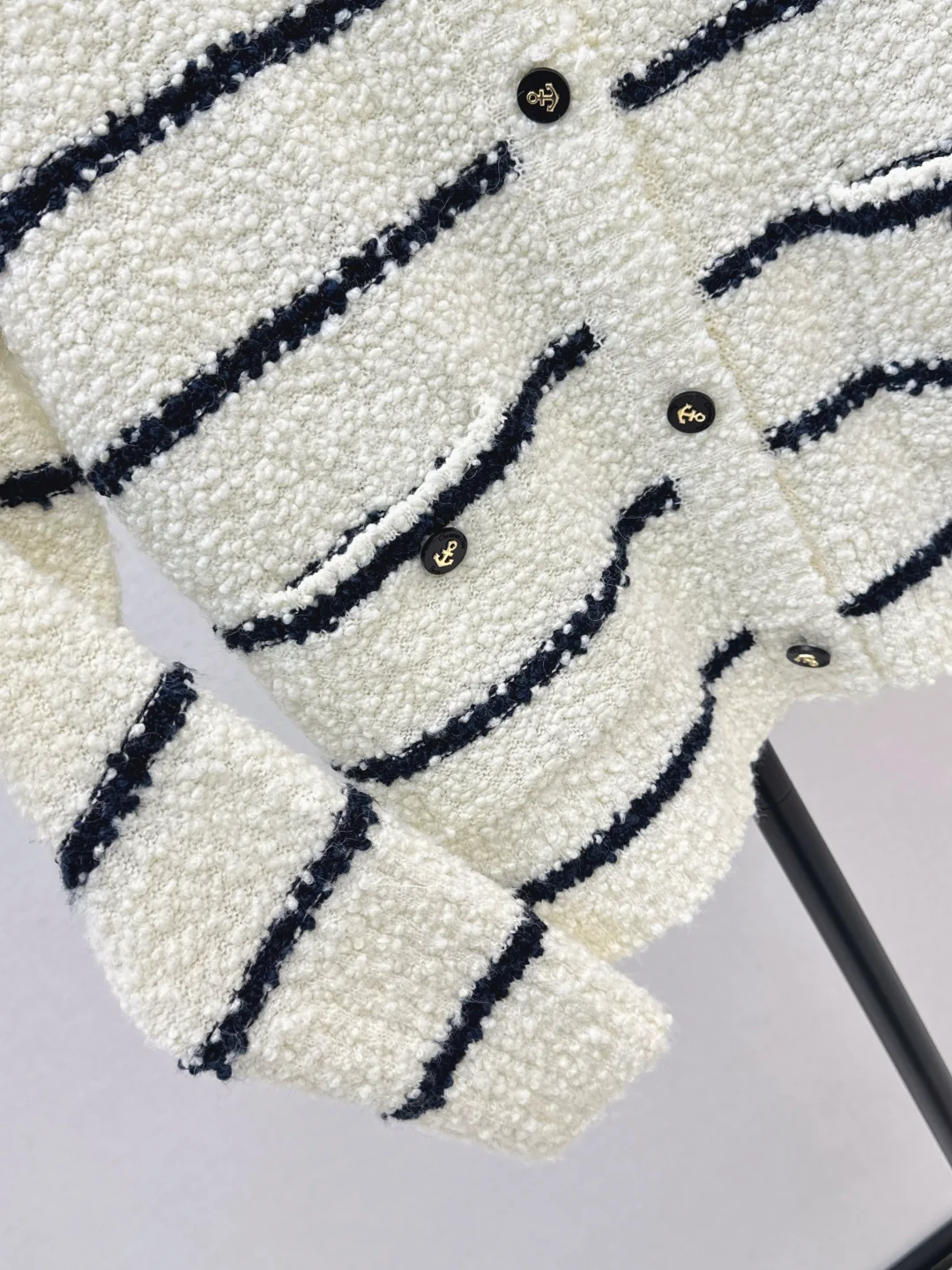 CD 25fw tripe cardigan