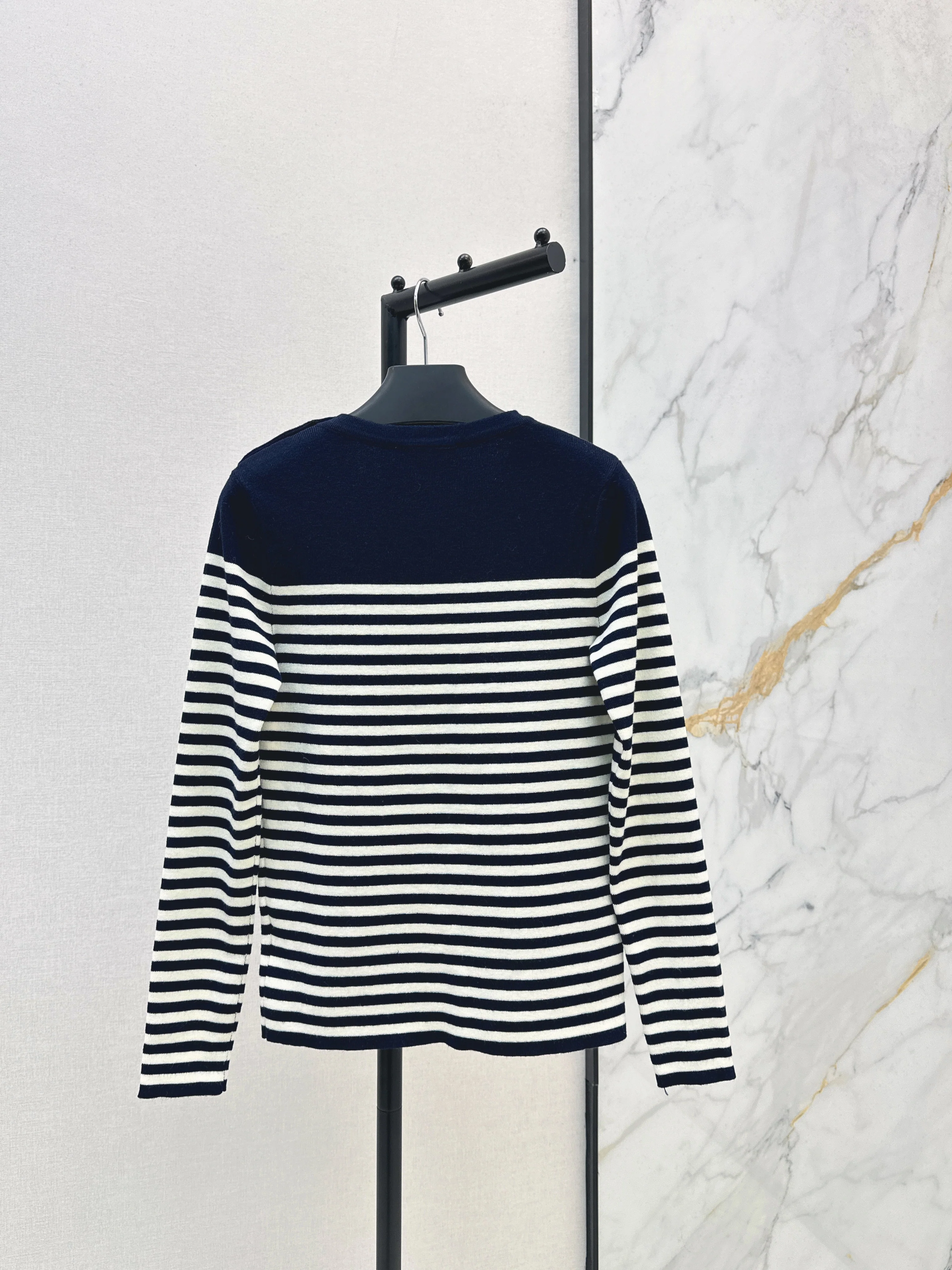 Prad 26ss stripe knitwear