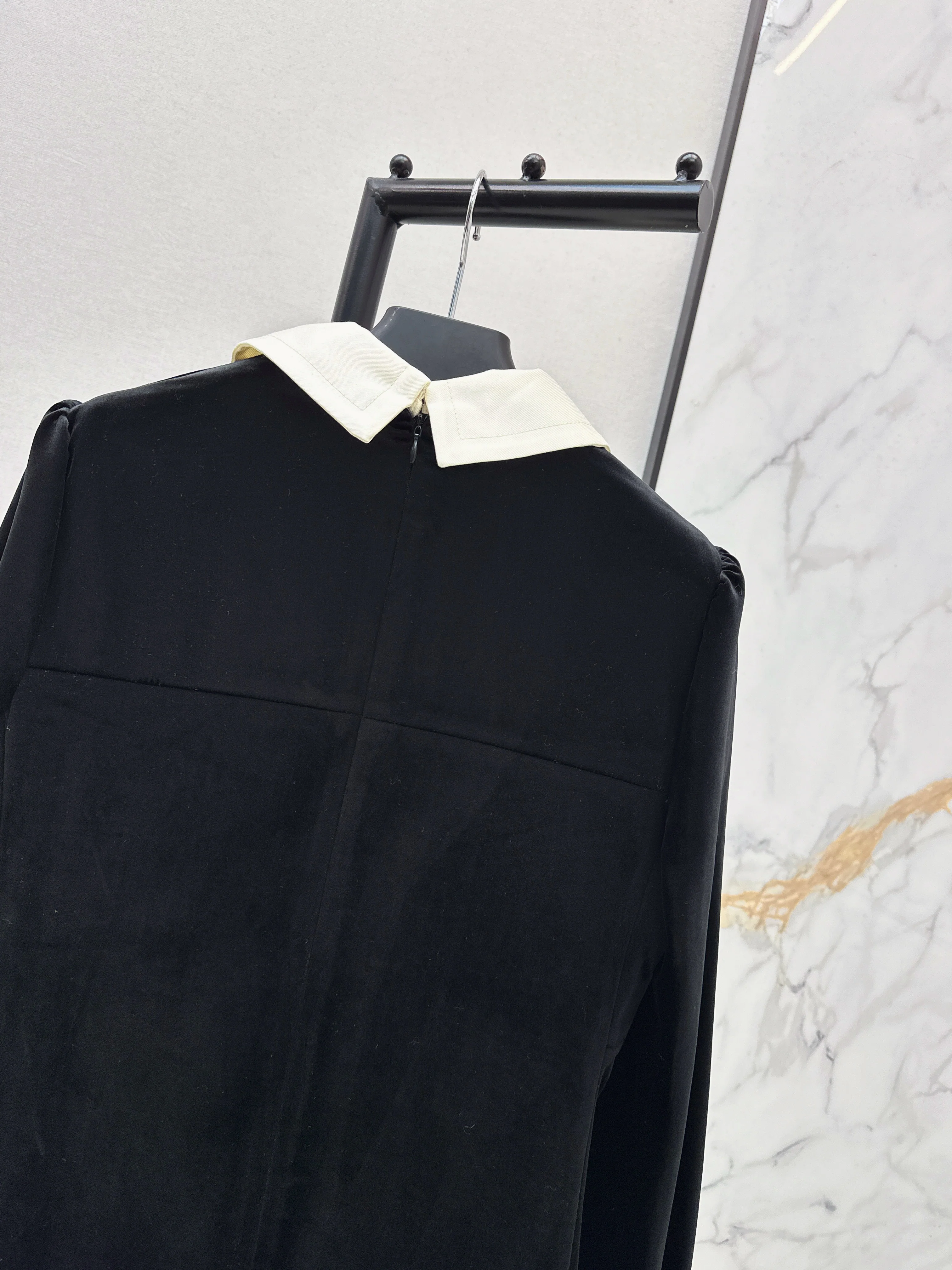 Prad 26ss velvet dress