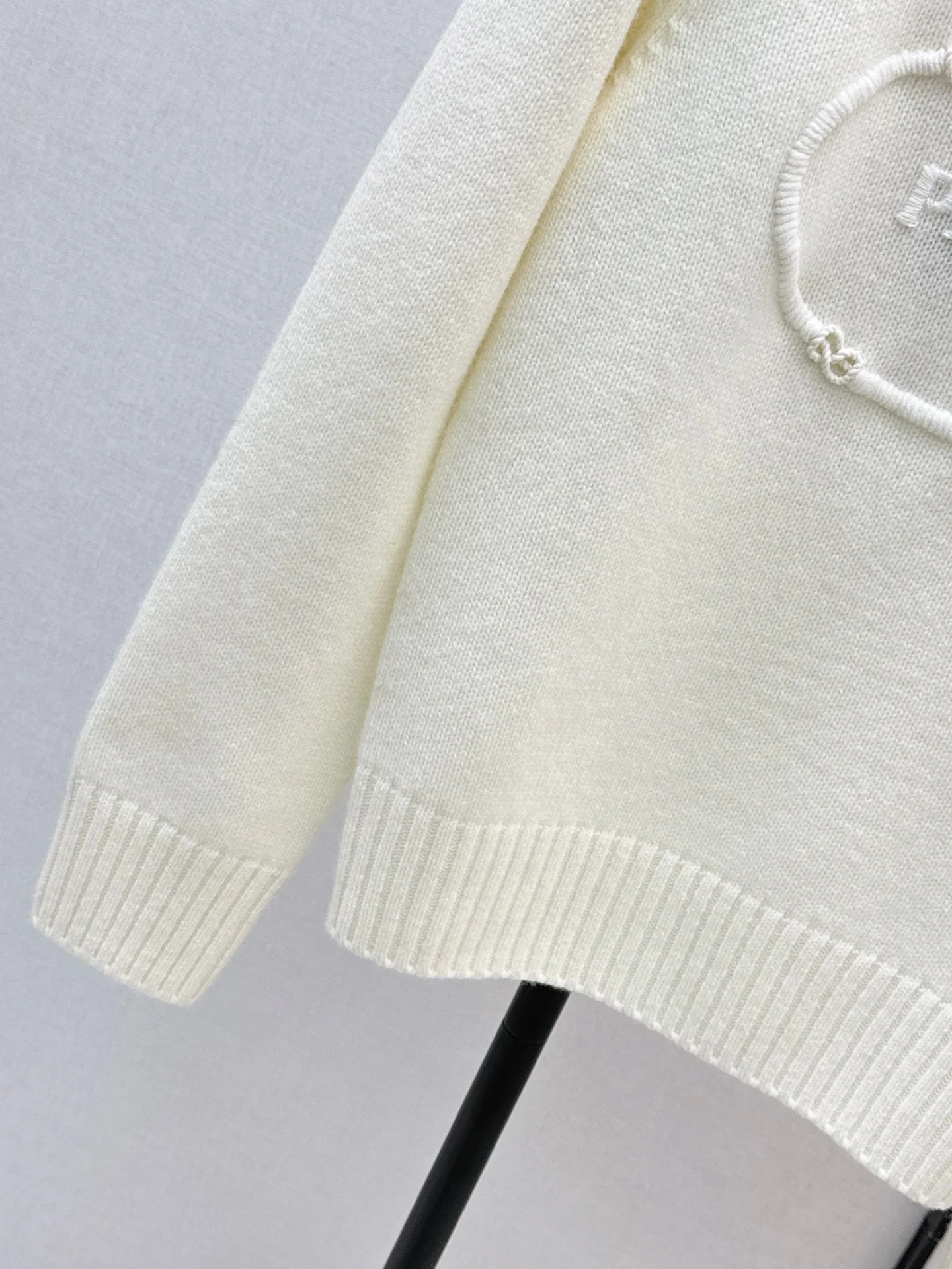 Prad 25fw jacquard sweater