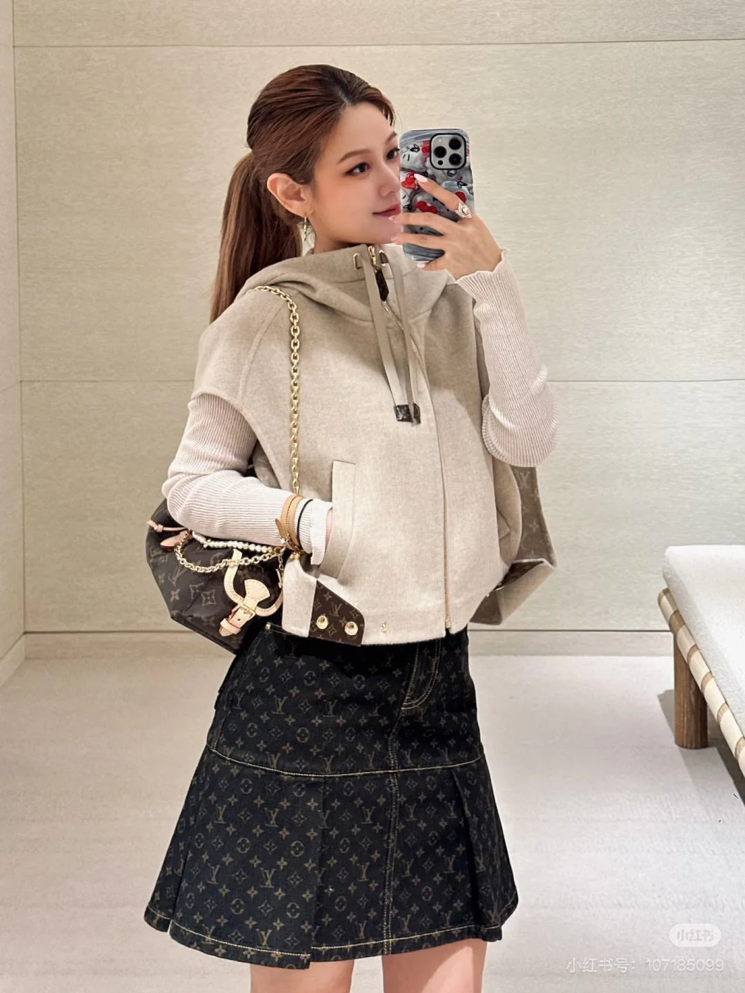 Loui 25fw jacquard vest