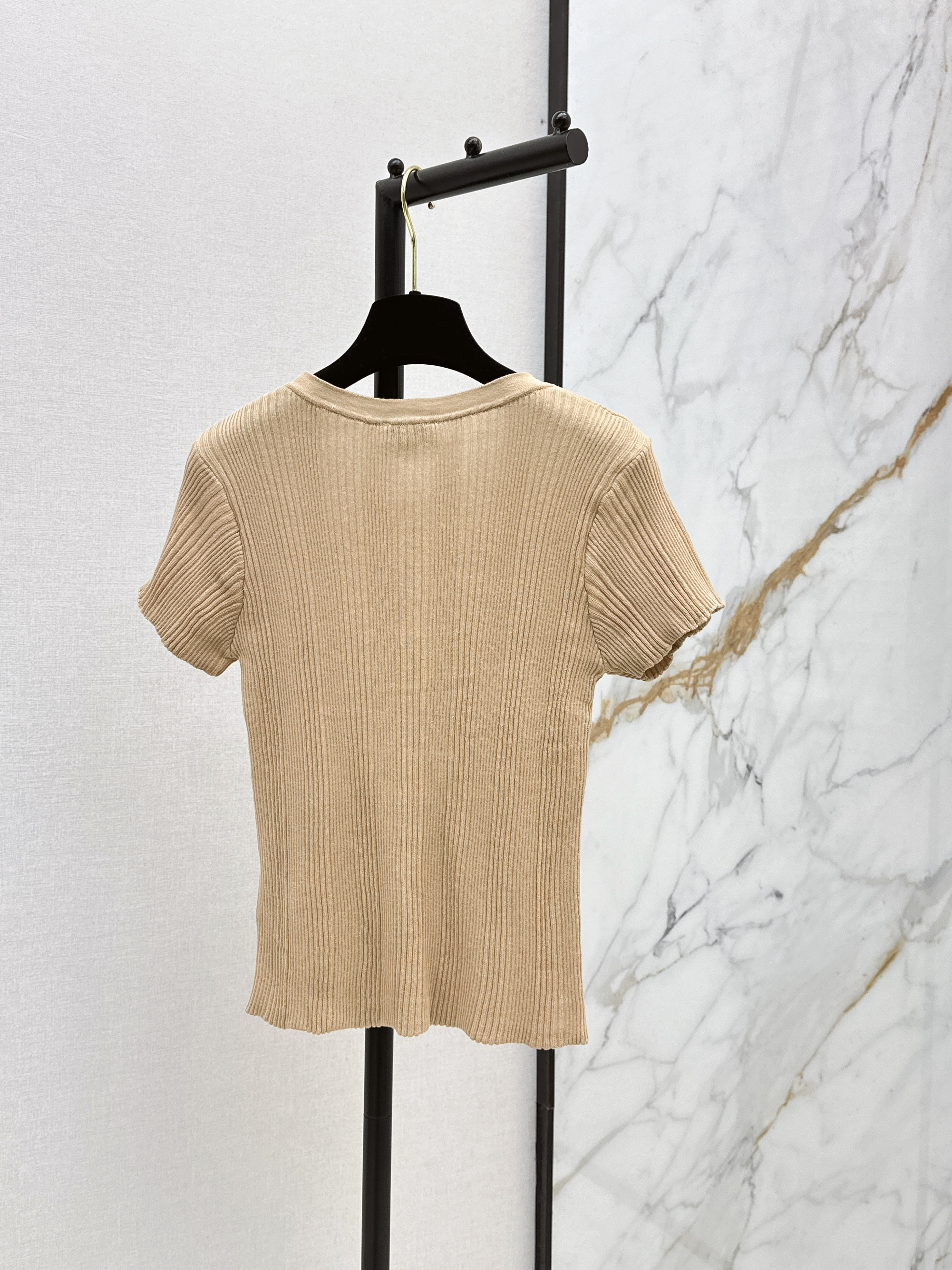 Chan 26ss knit T-shirt