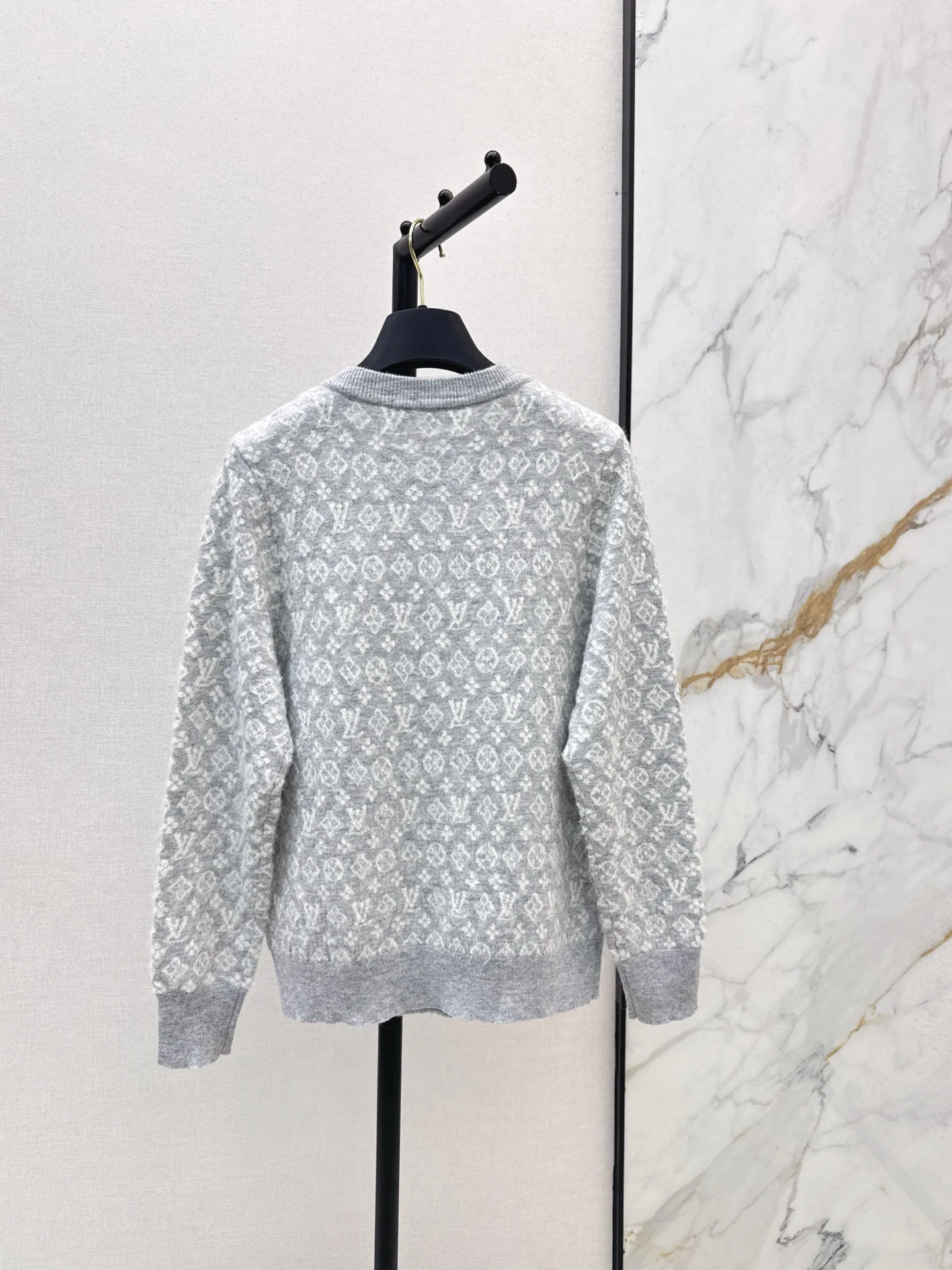 Loui 25fw jacquard cardigan