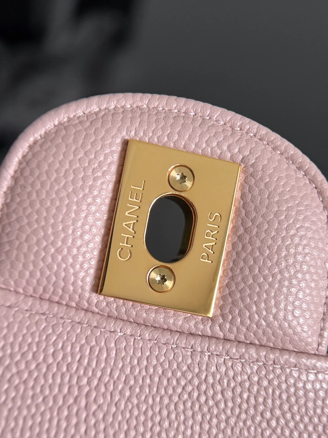 Chan cf25 chain shoulder bag