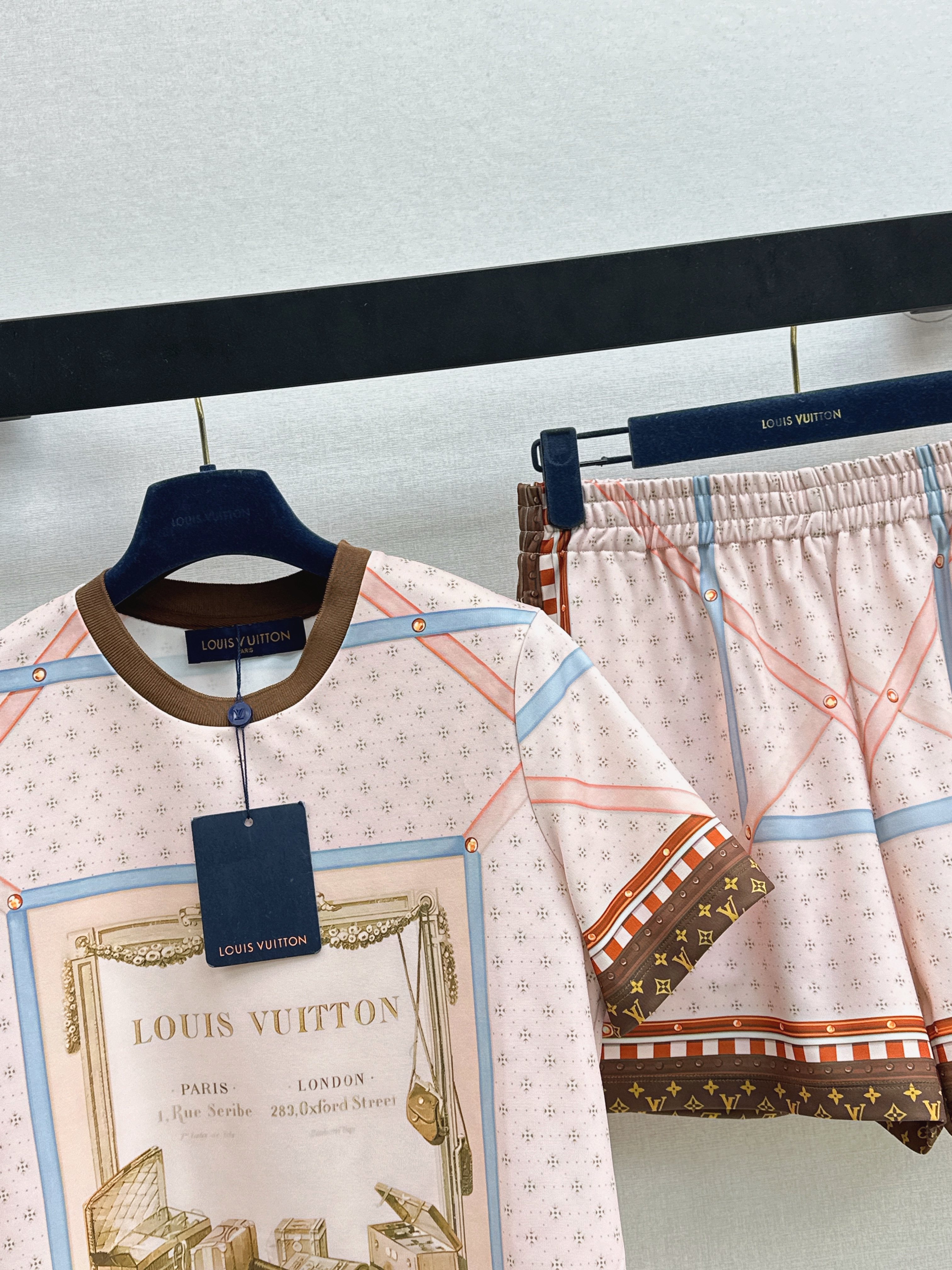 Loui 26ss print outfit sets