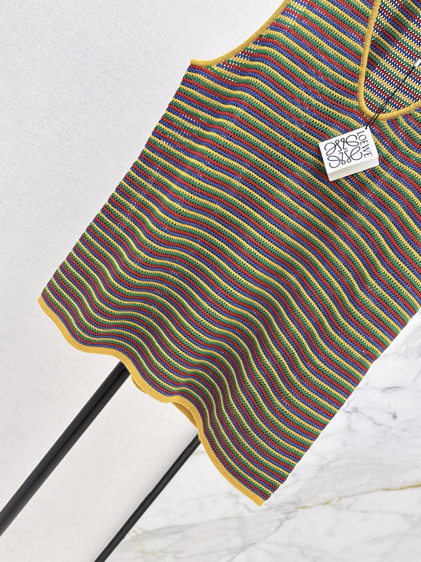 Loe 26ss sleeveless stripe vest