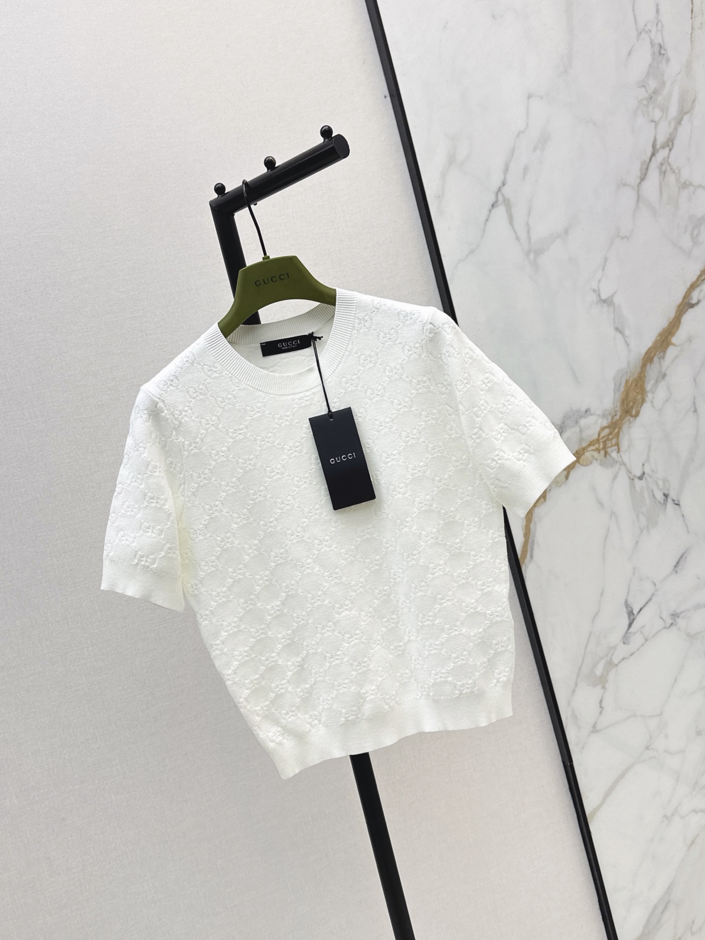 Guc 26ss jacquard knitwear