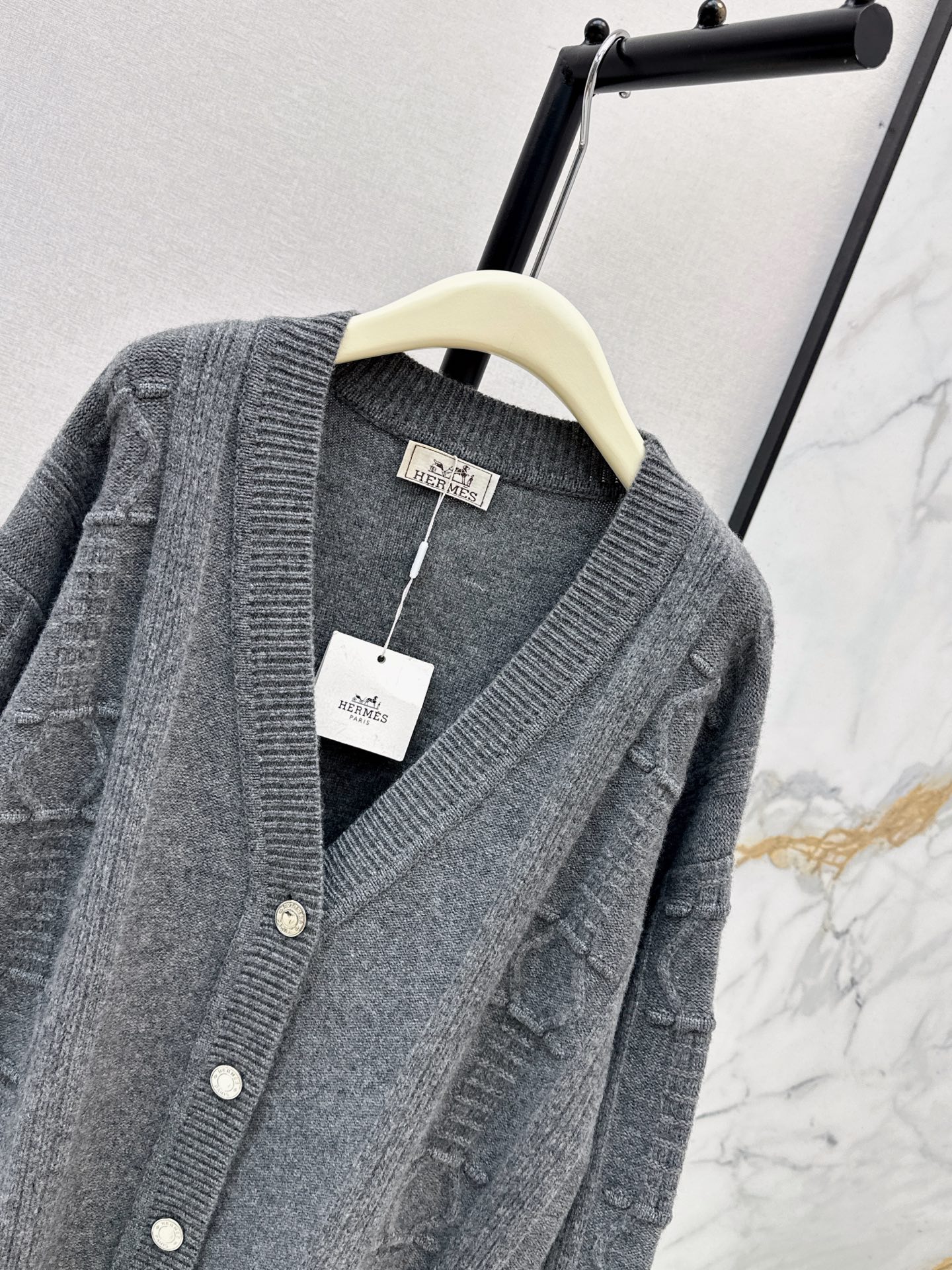 Her 26ss cashmere cardigan jacket