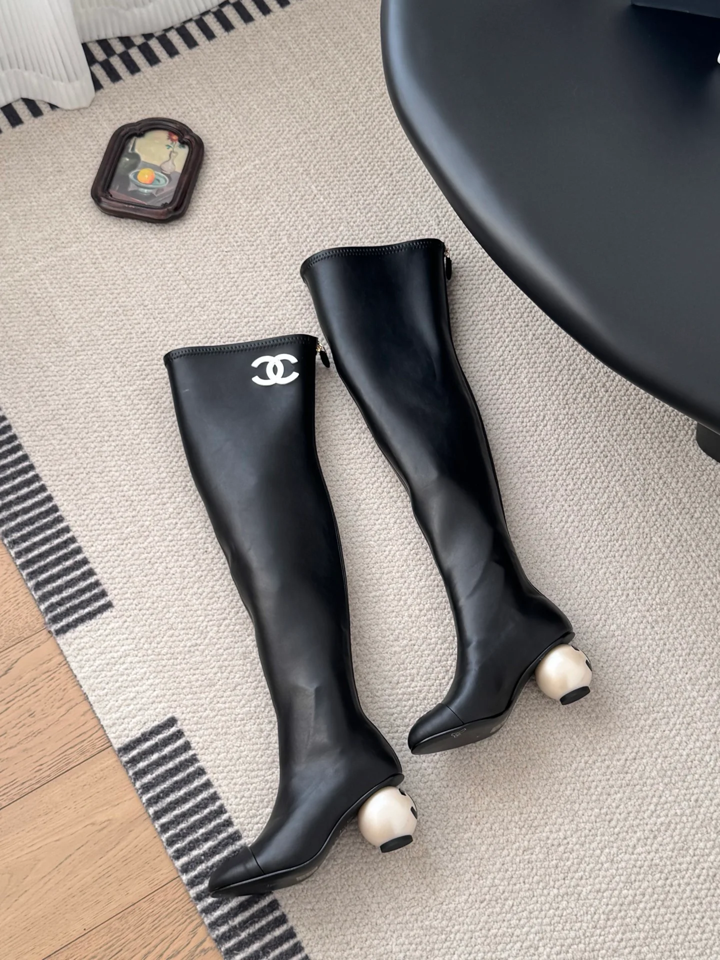 Chan 25fw over the knee boots