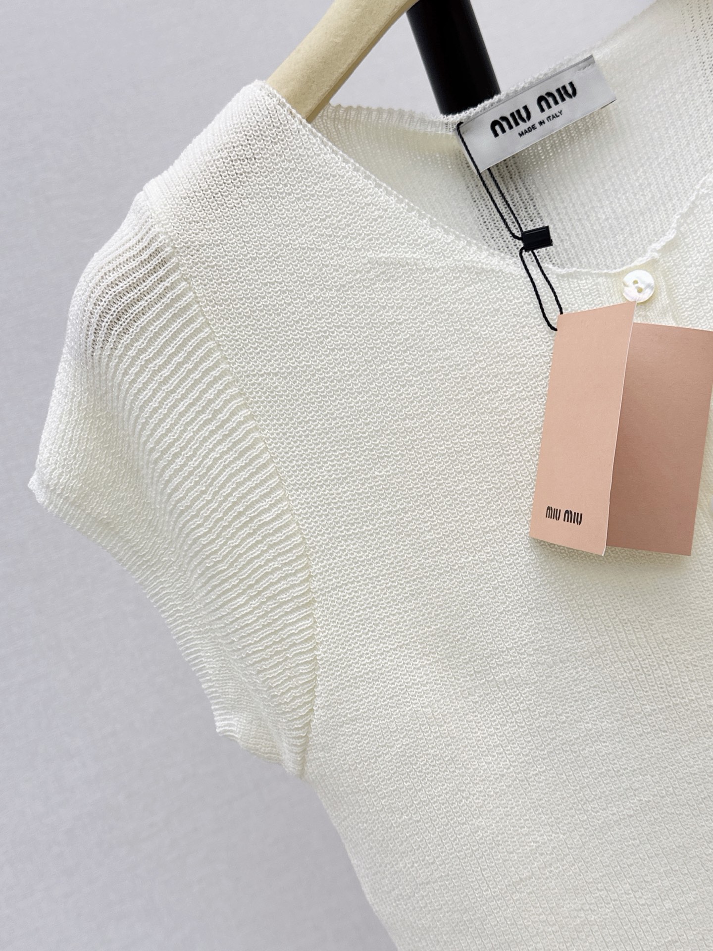 Miu 26ss solid of the shoulder kintwear