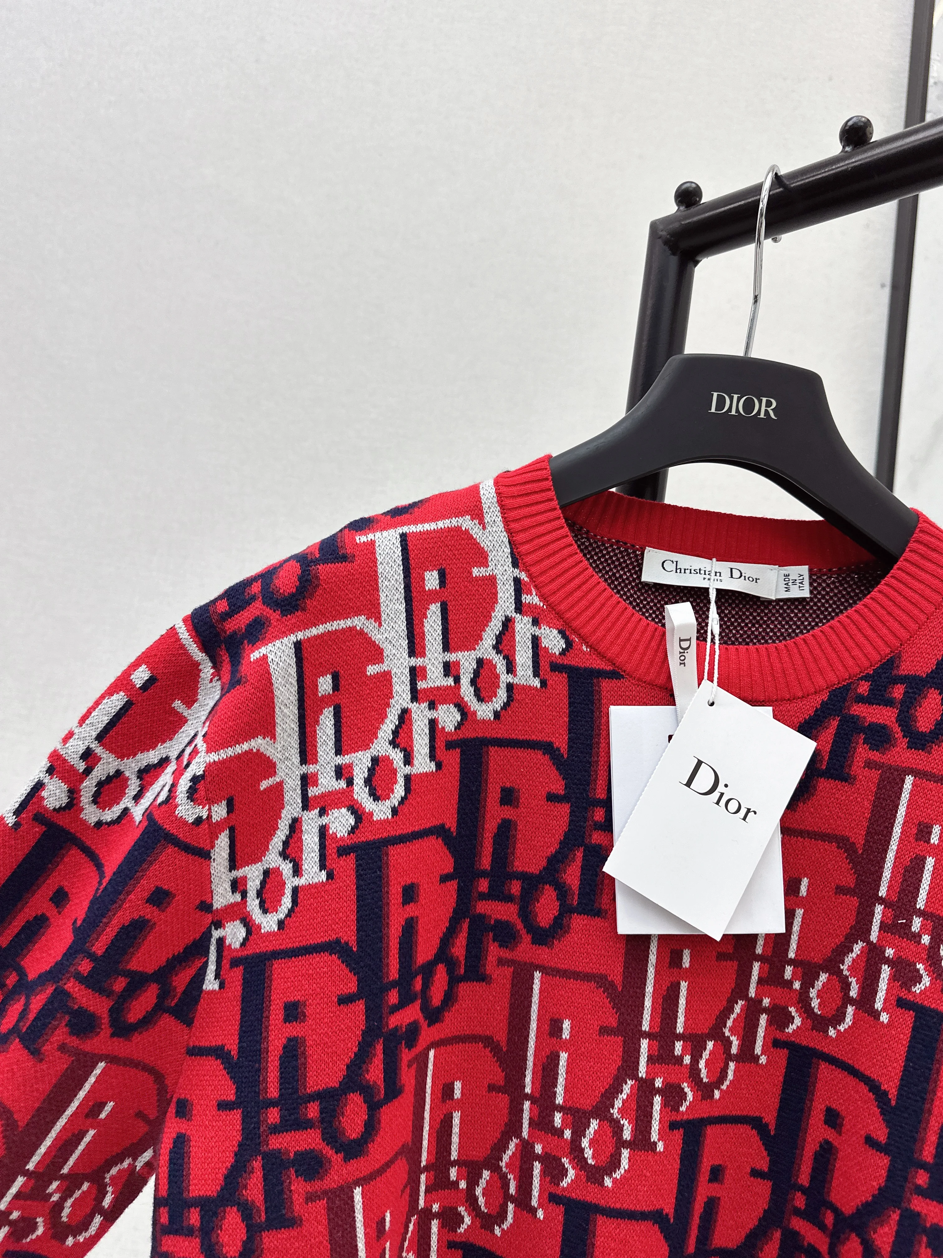 CD 26ss jacquard sweater