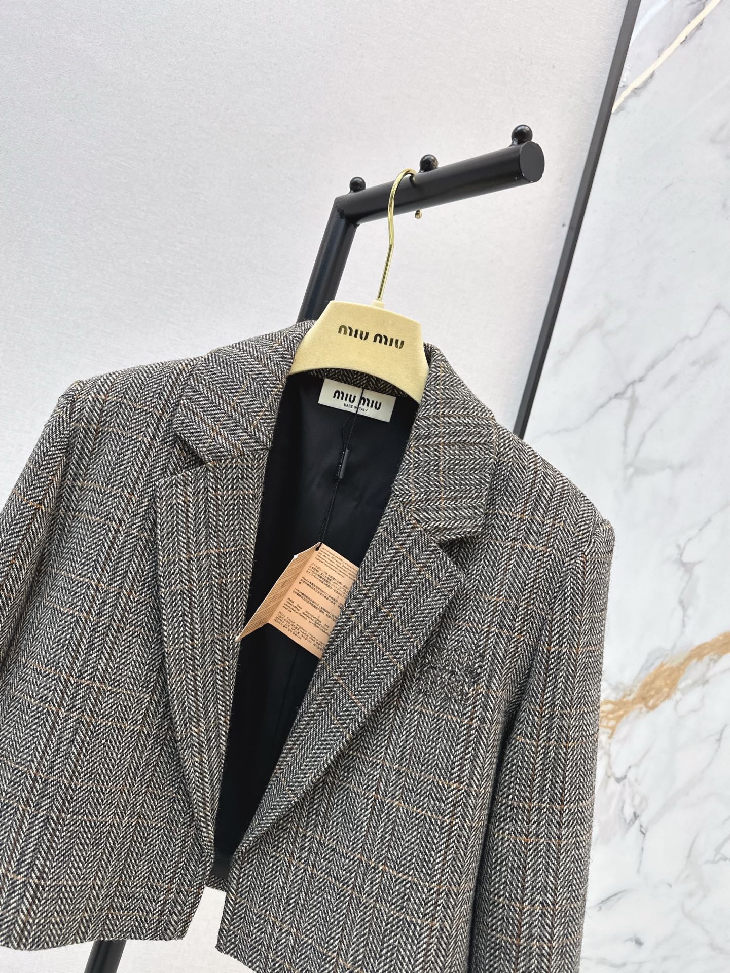 Miu 26ss wool blazer jacket