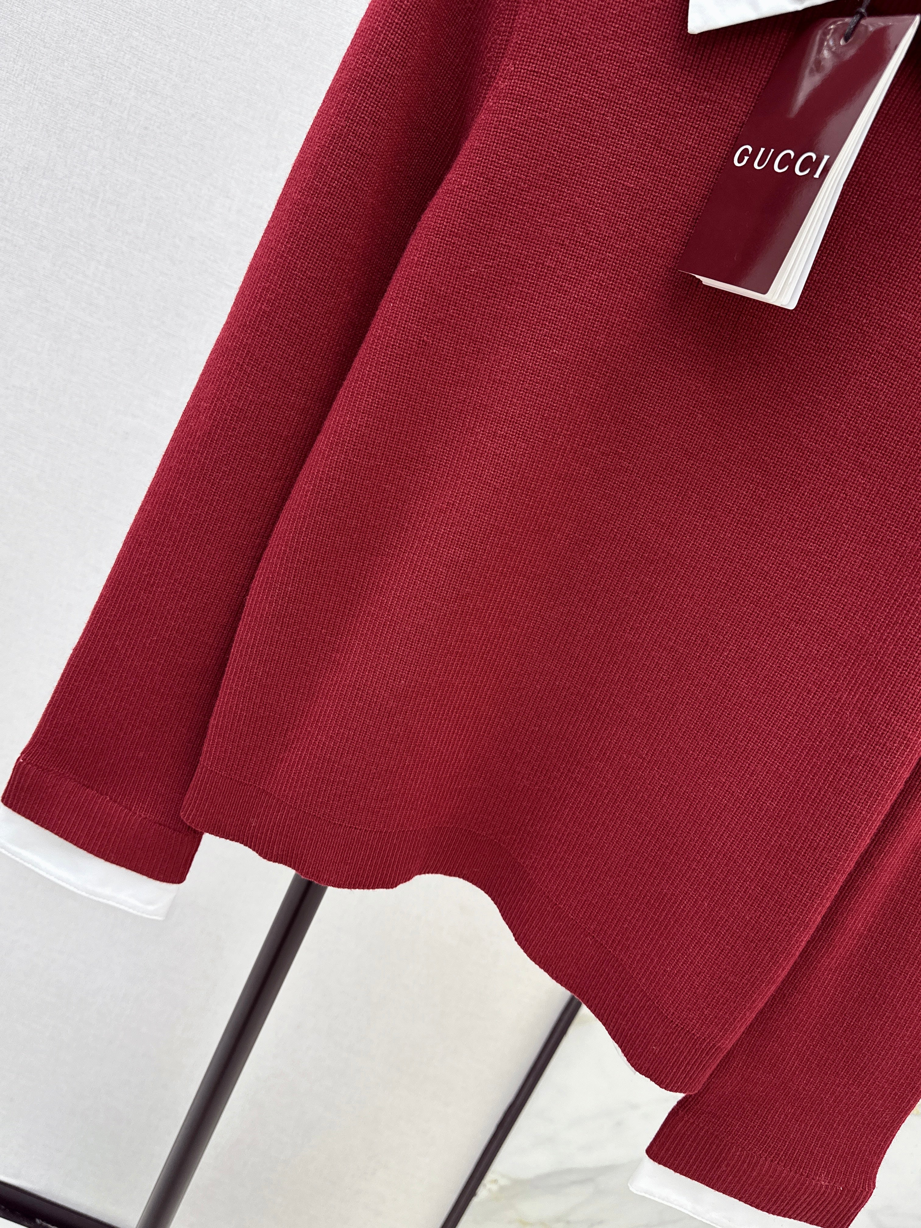 Gucc 26ss 2in1 knit sweater