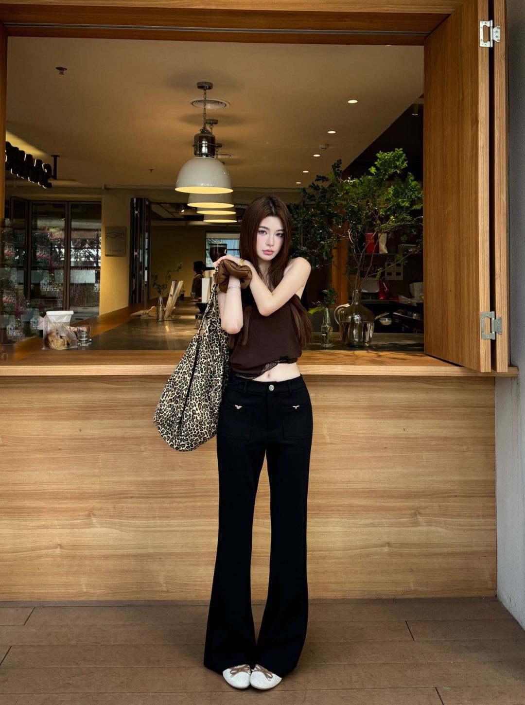 Loui 26ss flared pants