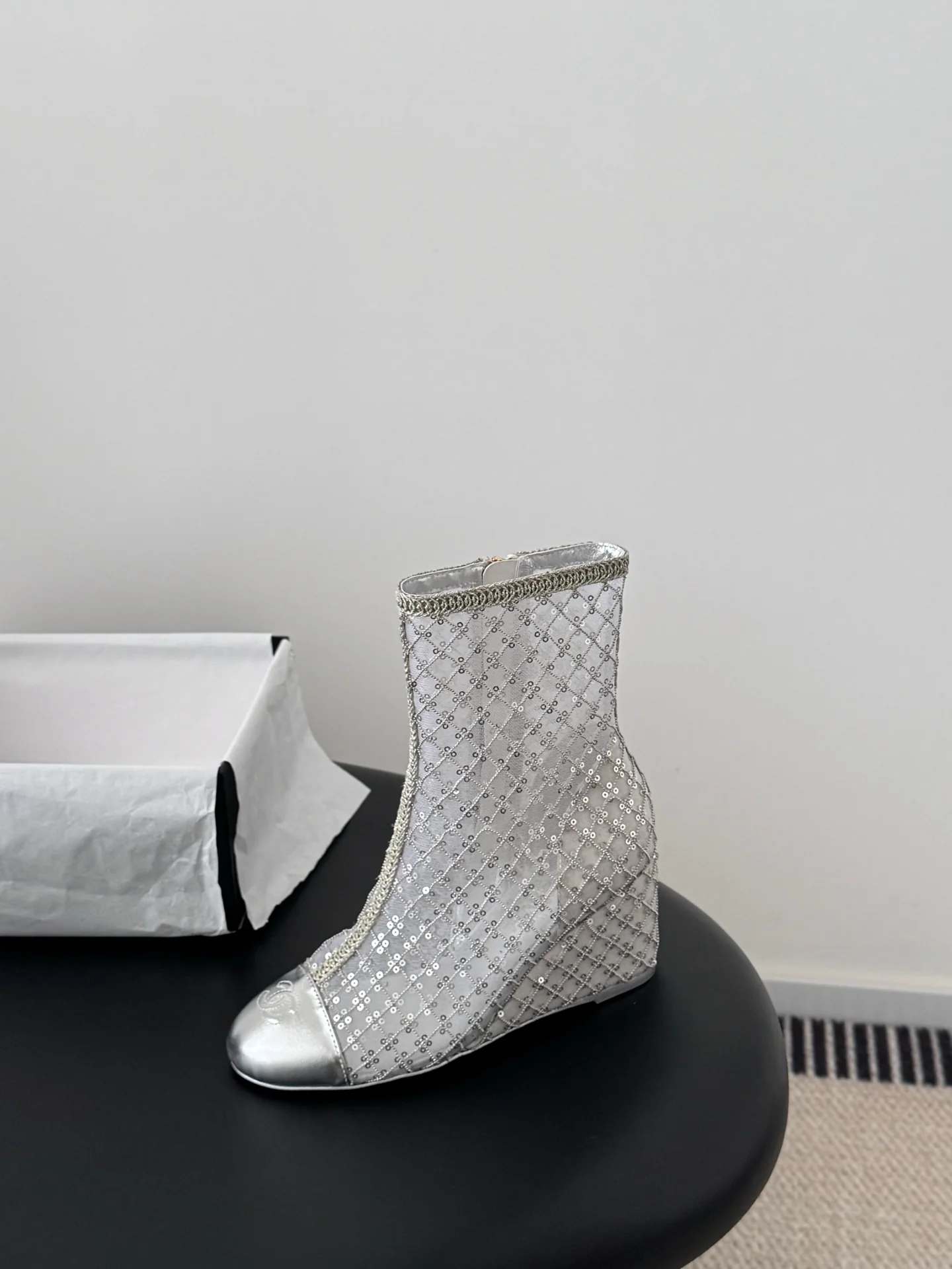 Chan 26ss wedge boots