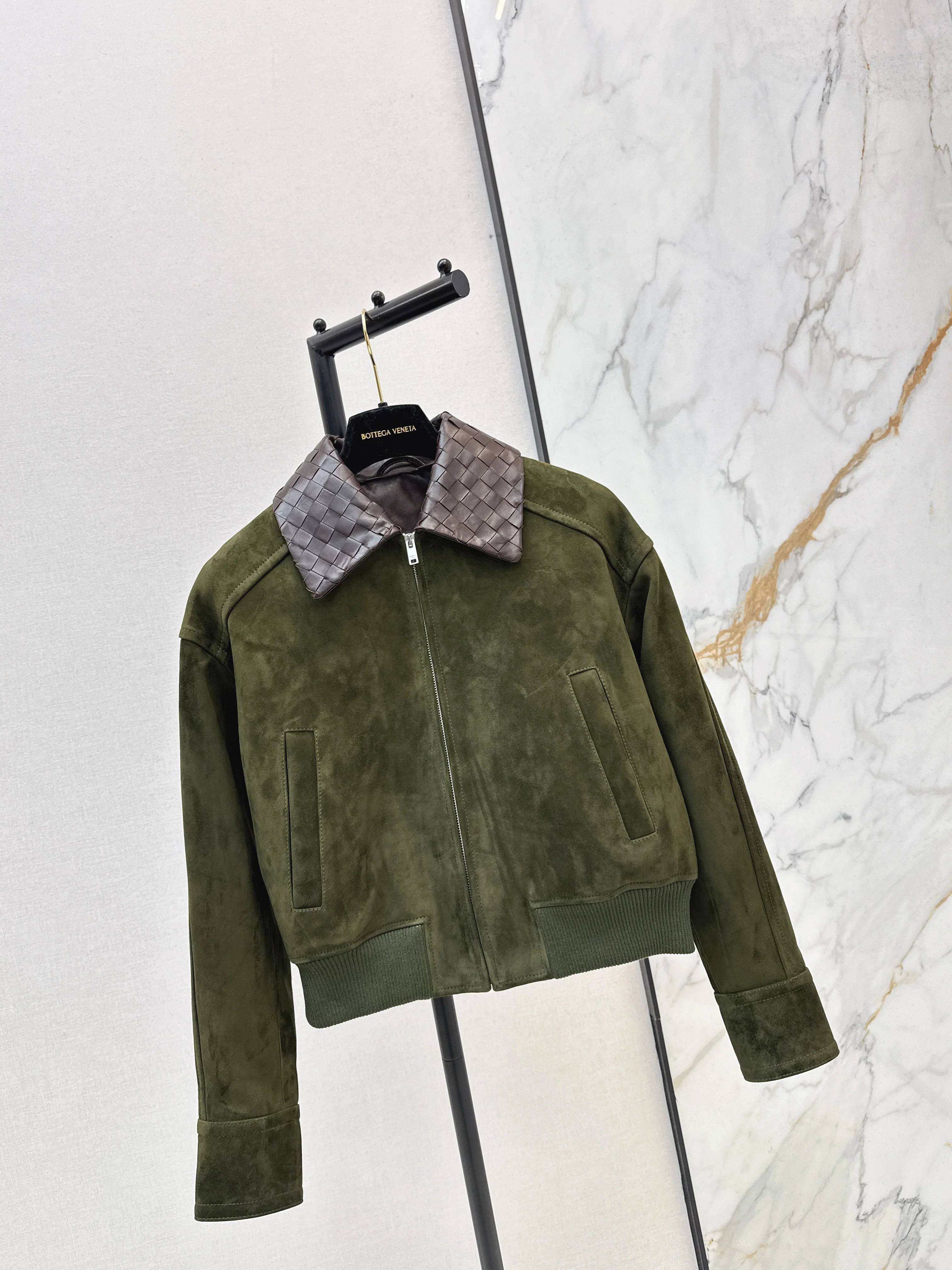 Bott 26ss leather jacket