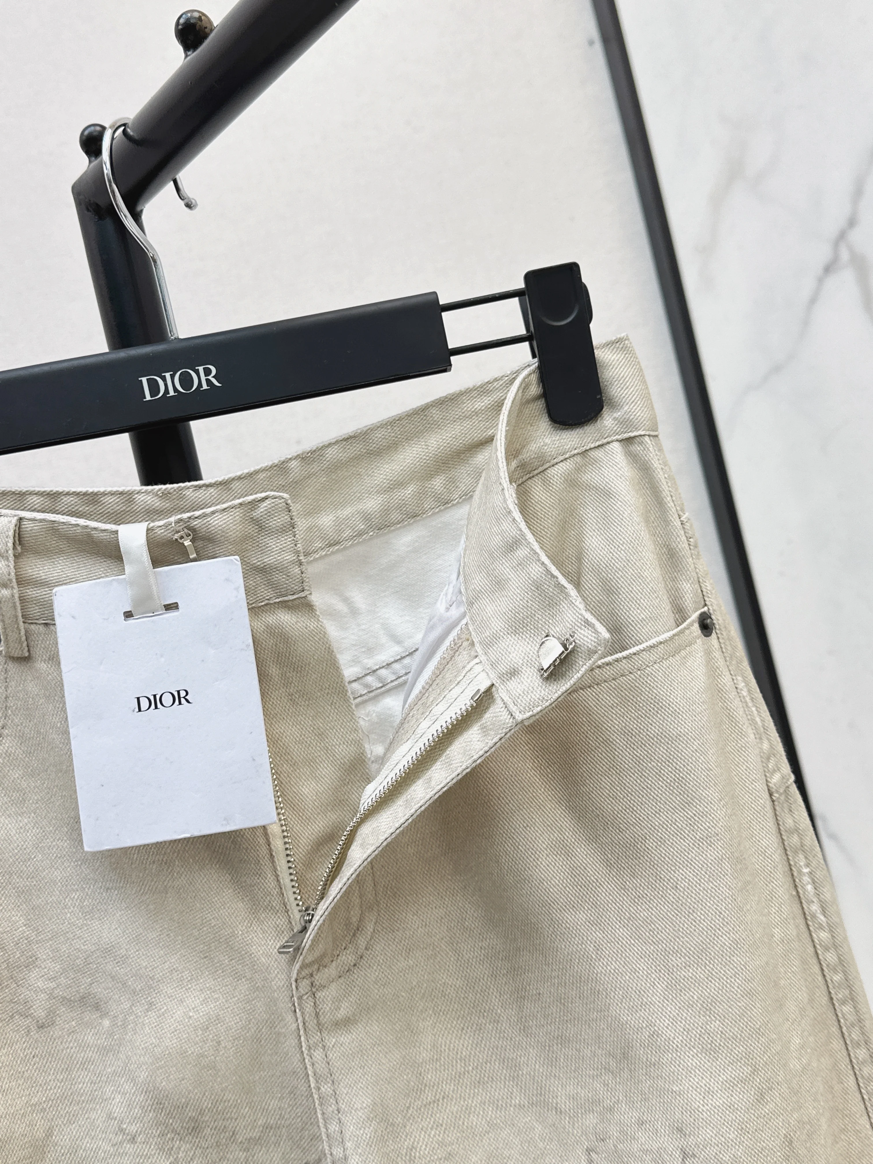 CD 26ss print denim pants