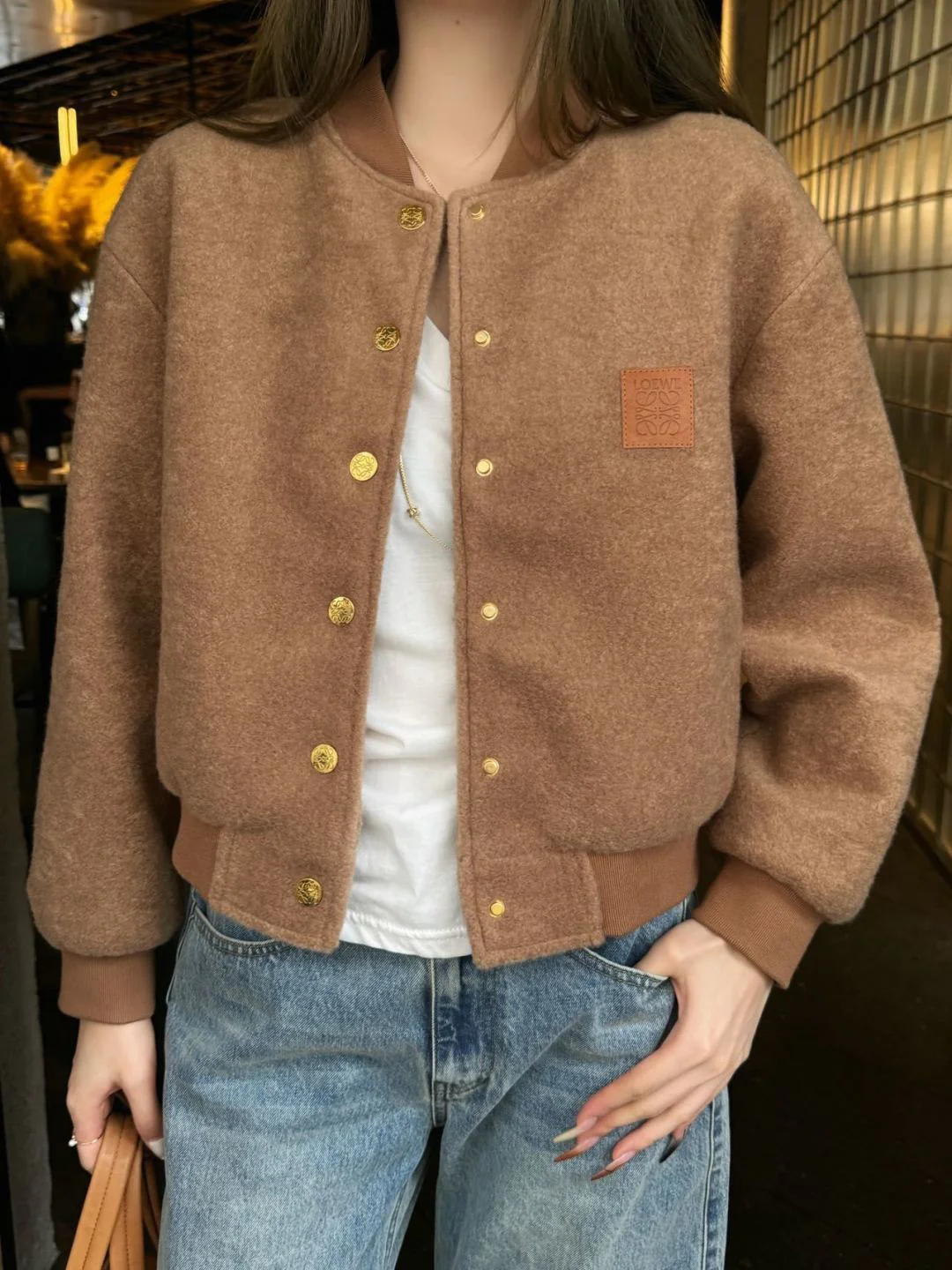 Loe 26ss bomber jacket