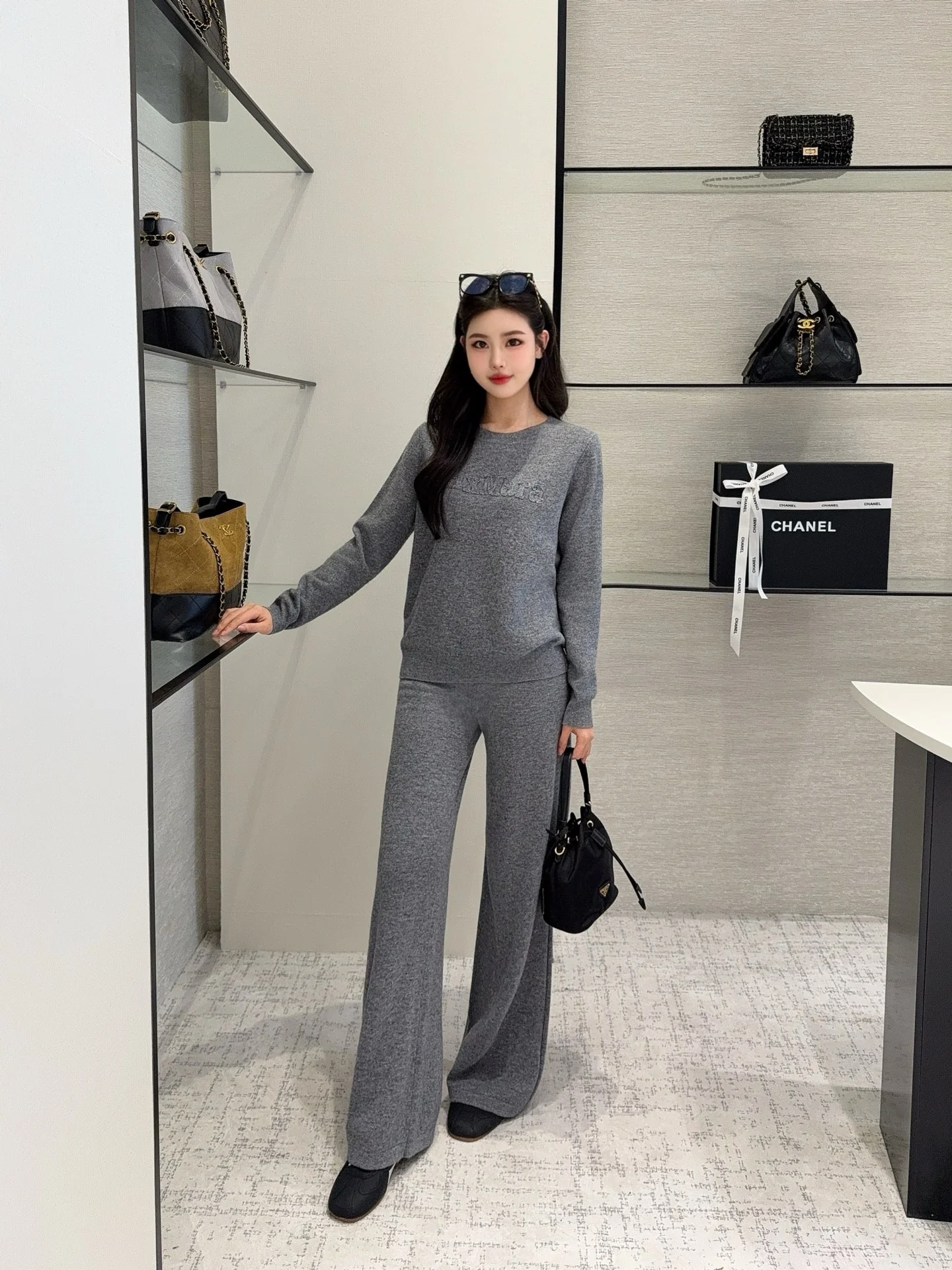 Max 25fw sweater pants set