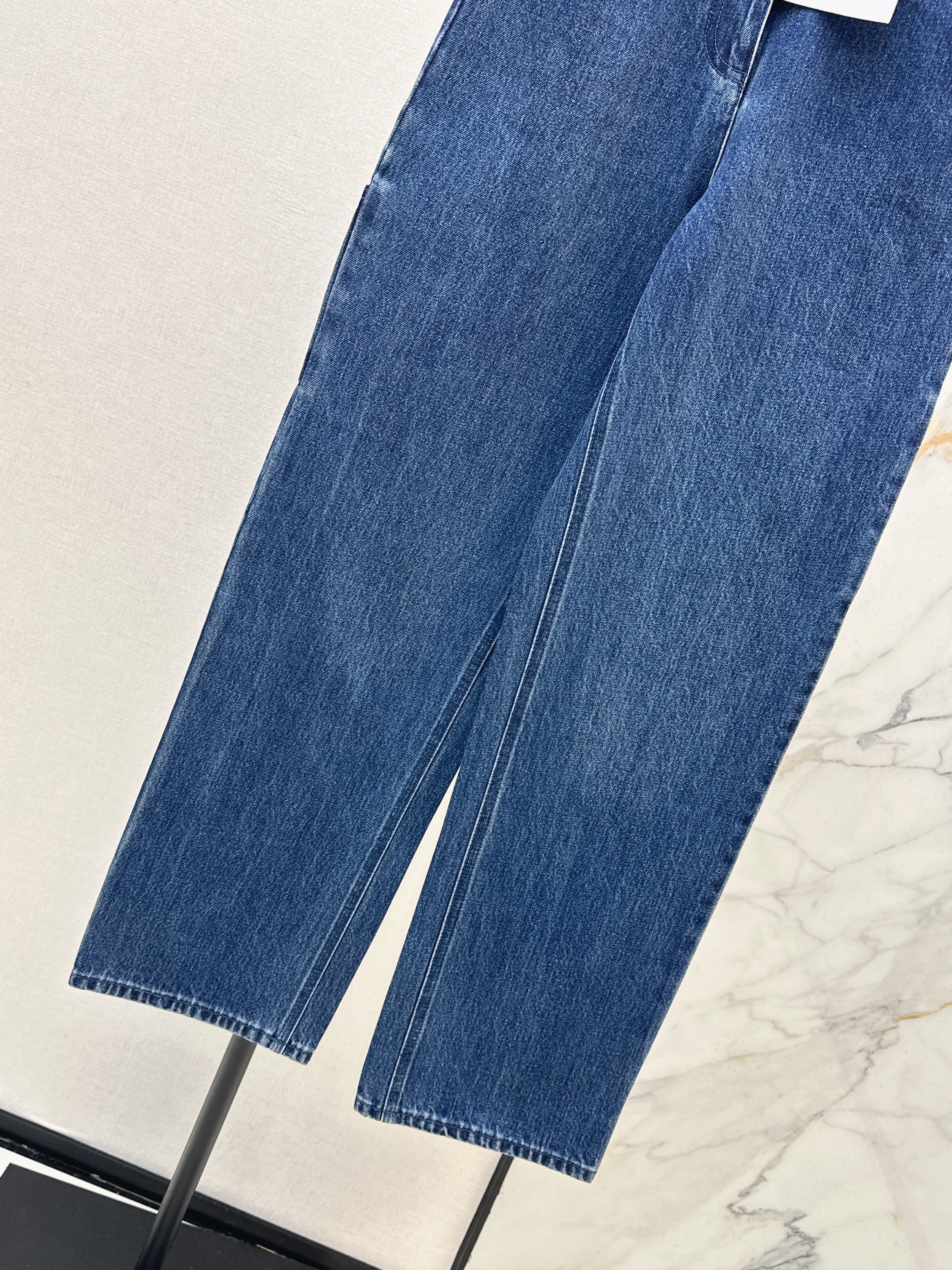 Chan 26ss wige-leg jeans