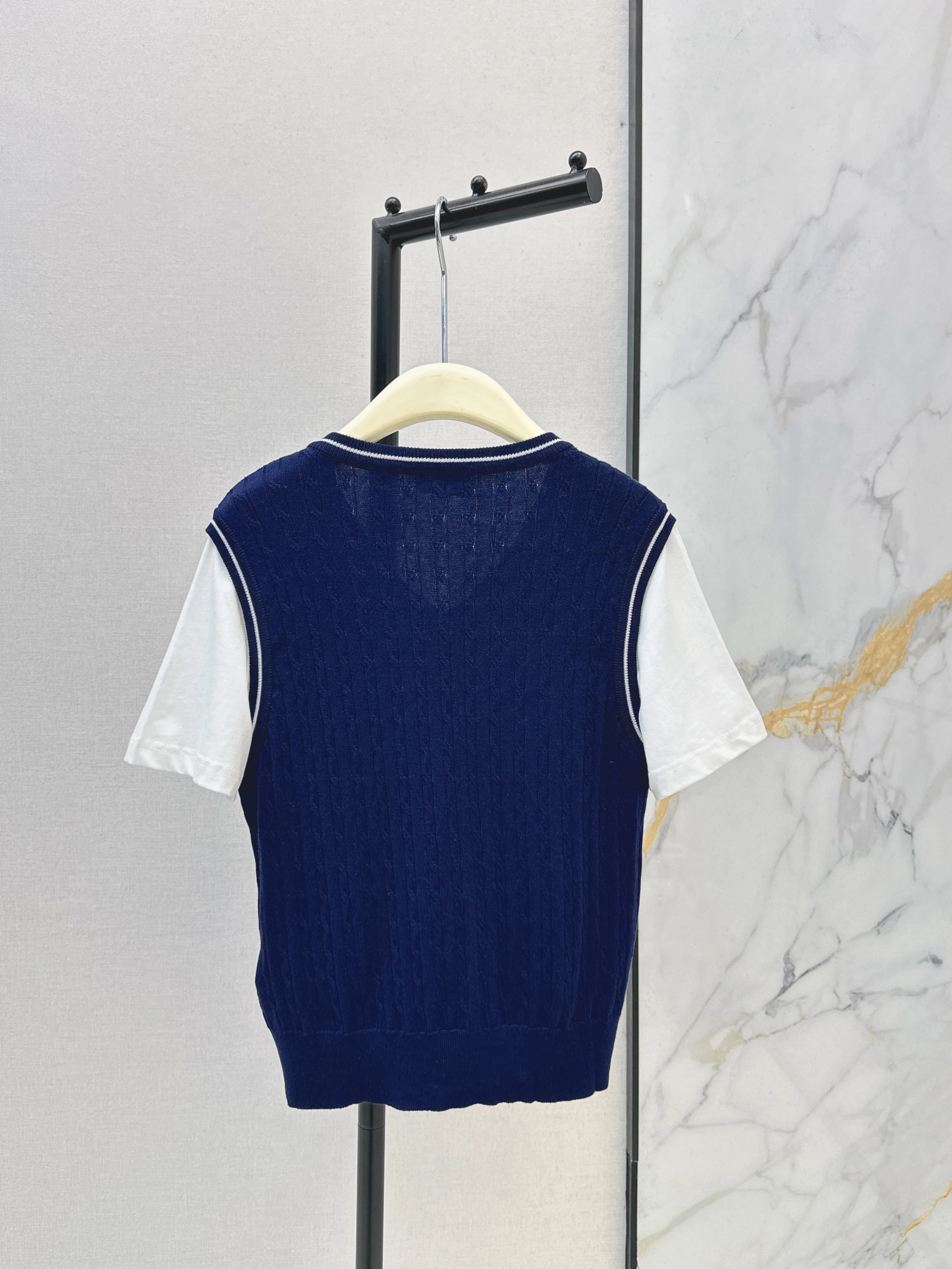 Ralp 26ss 2in1 knitted vest t-shirts