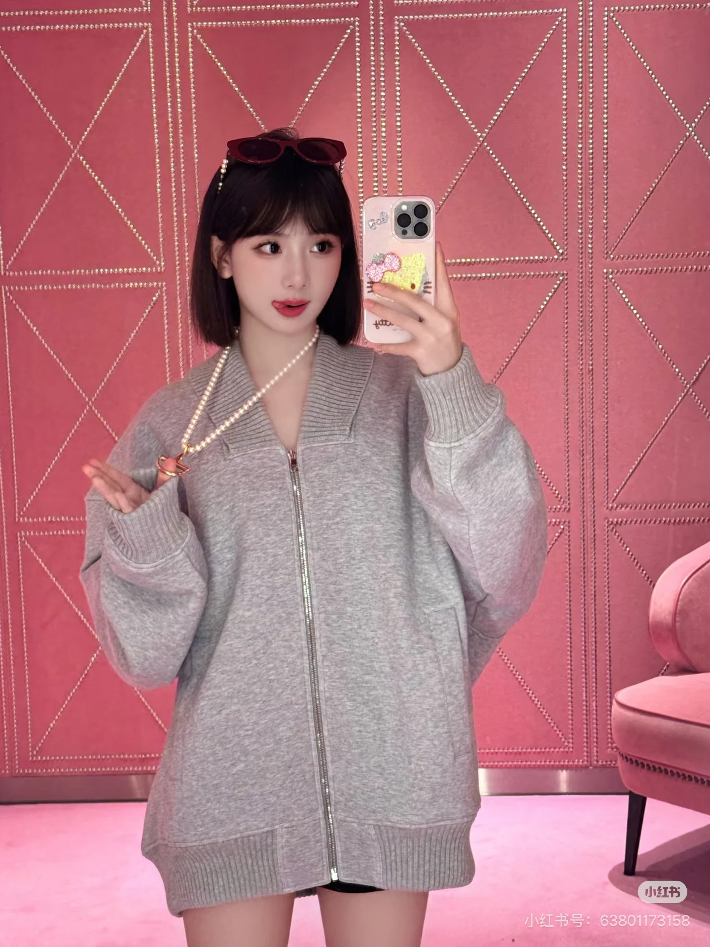 Gucc 26ss zipper jacket