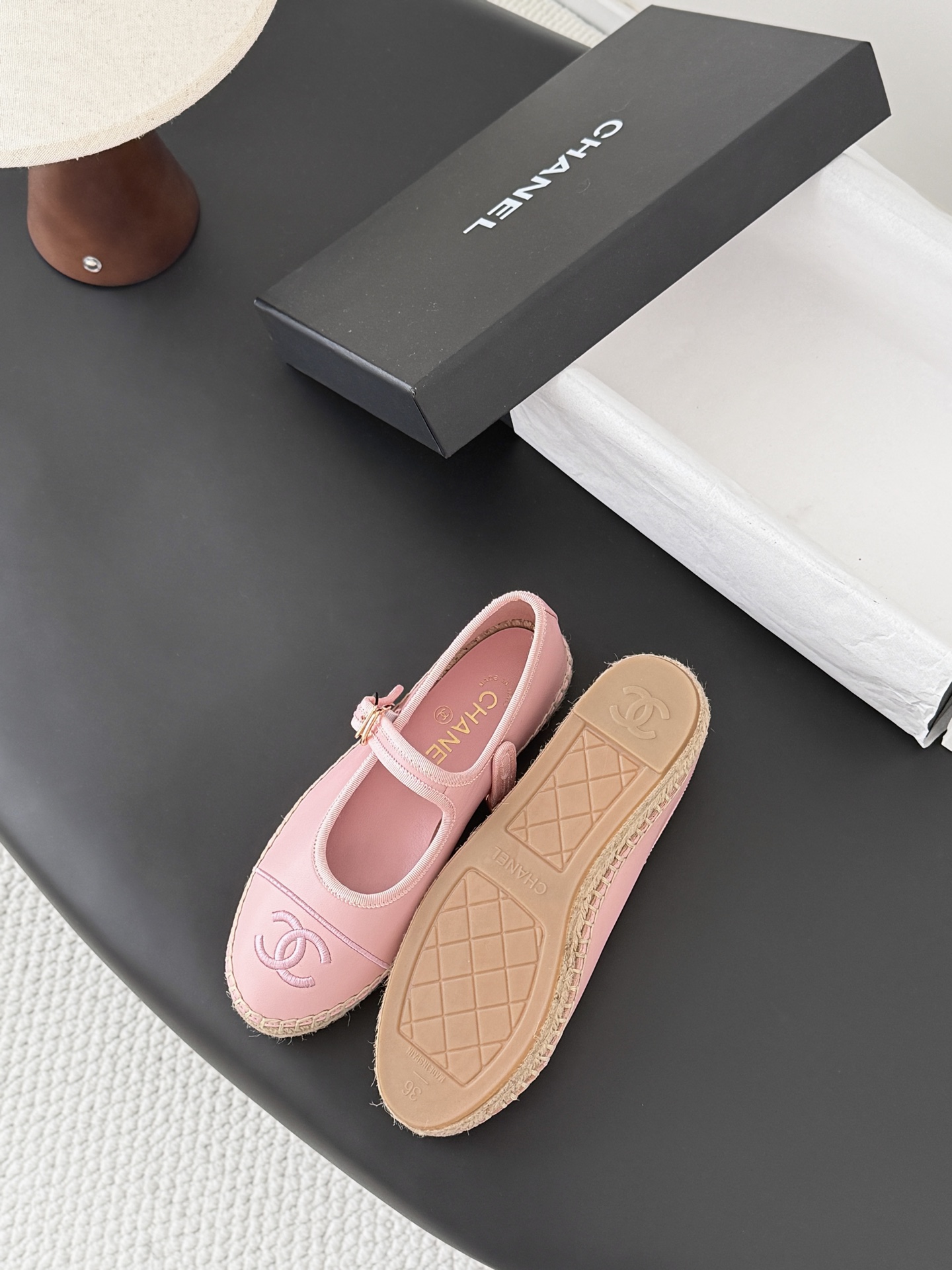 Chan 26ss mary jeans flats