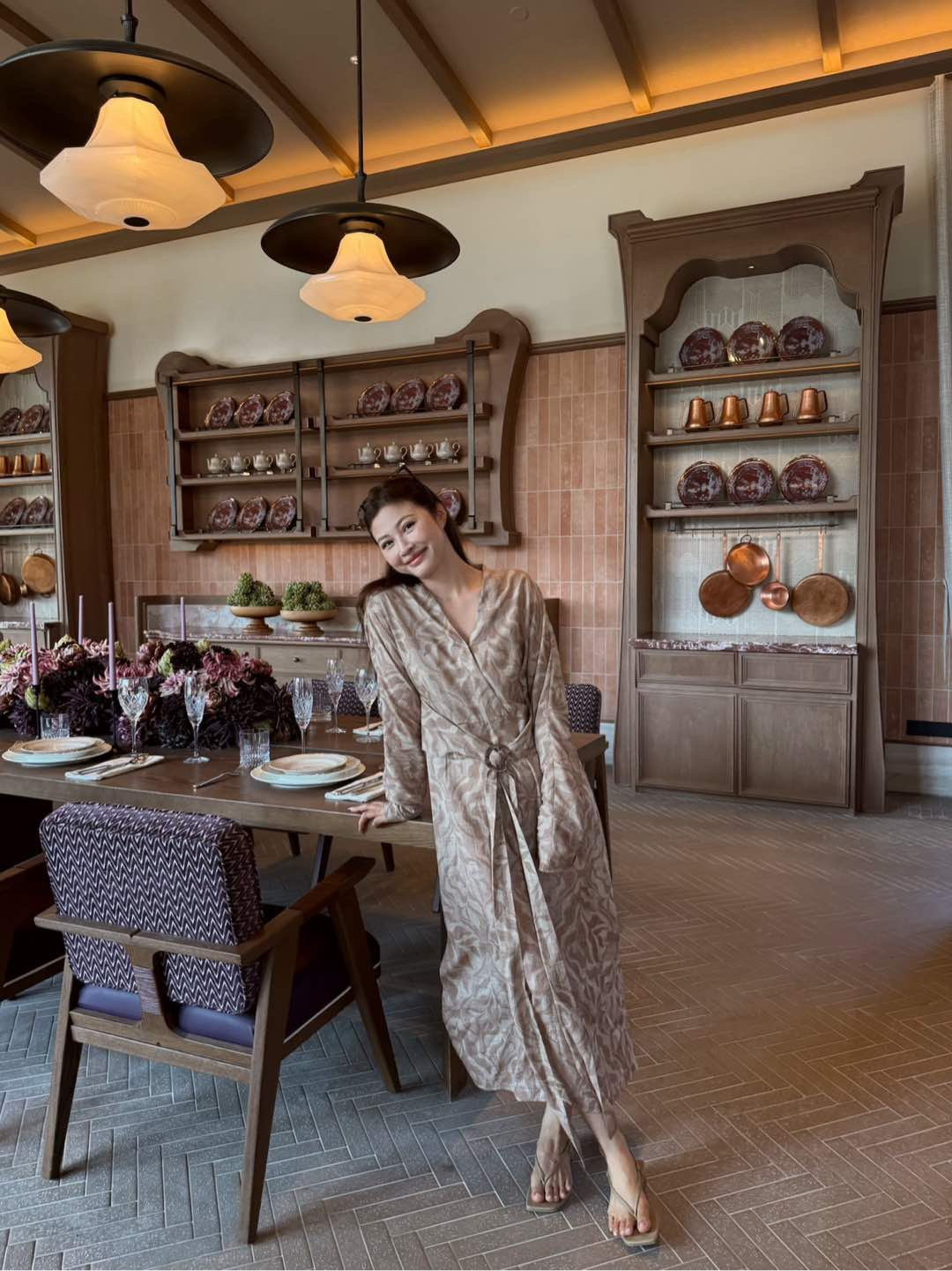 Brun 26ss print dress