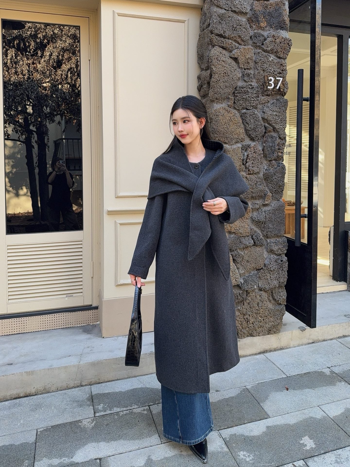 Celi 26ss woolen overcoats