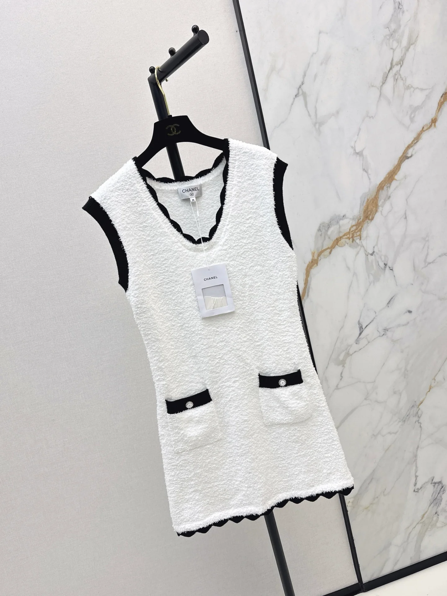 Chan 26ss knit dress
