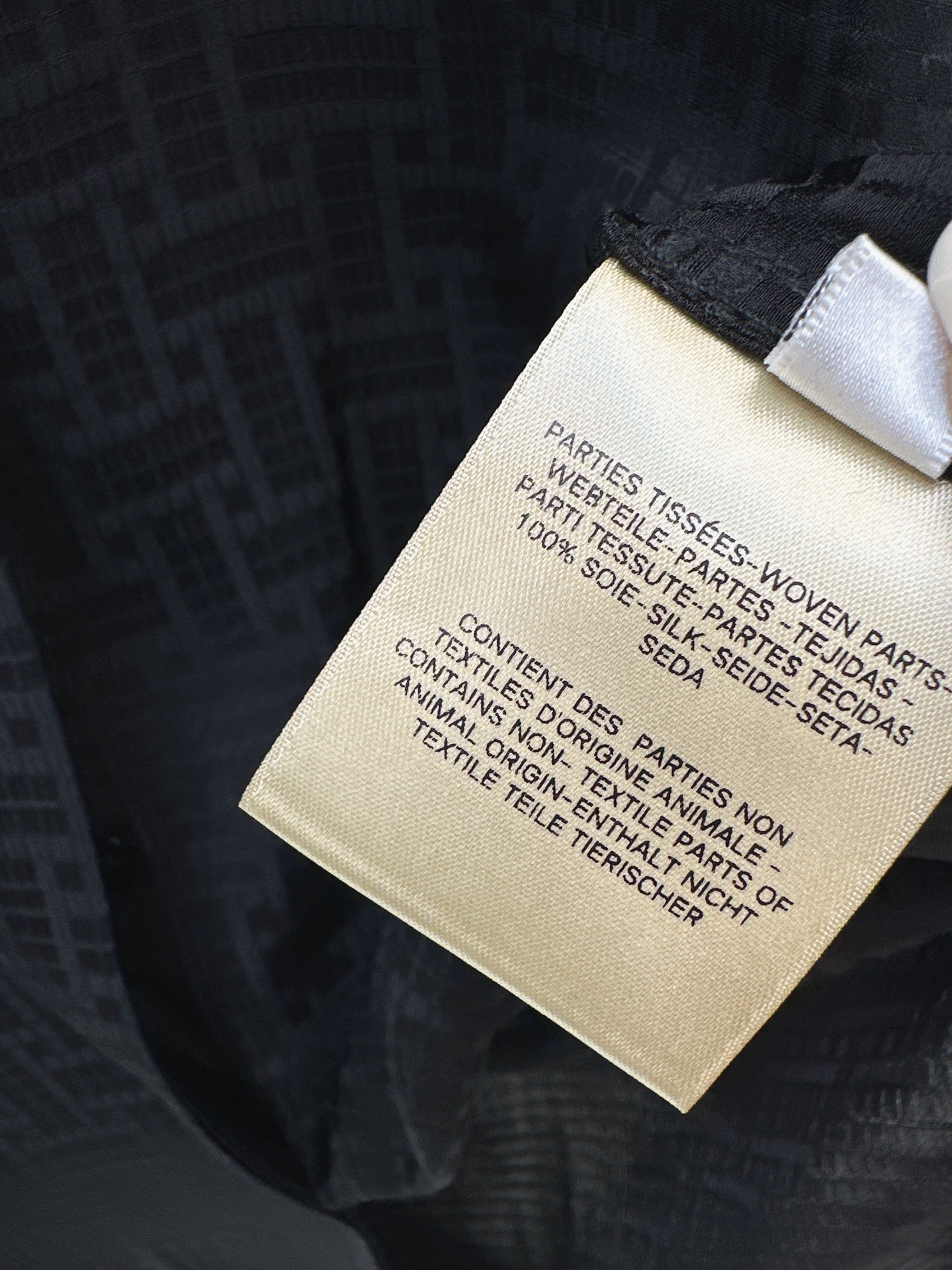 Her 26ss jacquard silk shirt