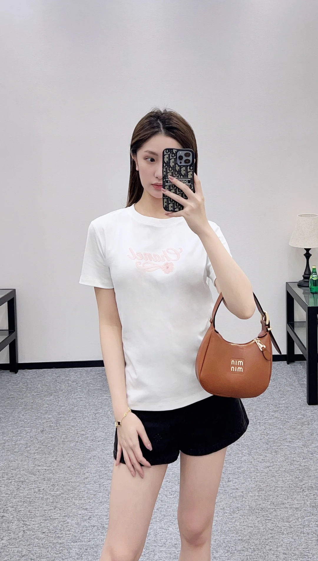 Chan 26ss beading t-shirts