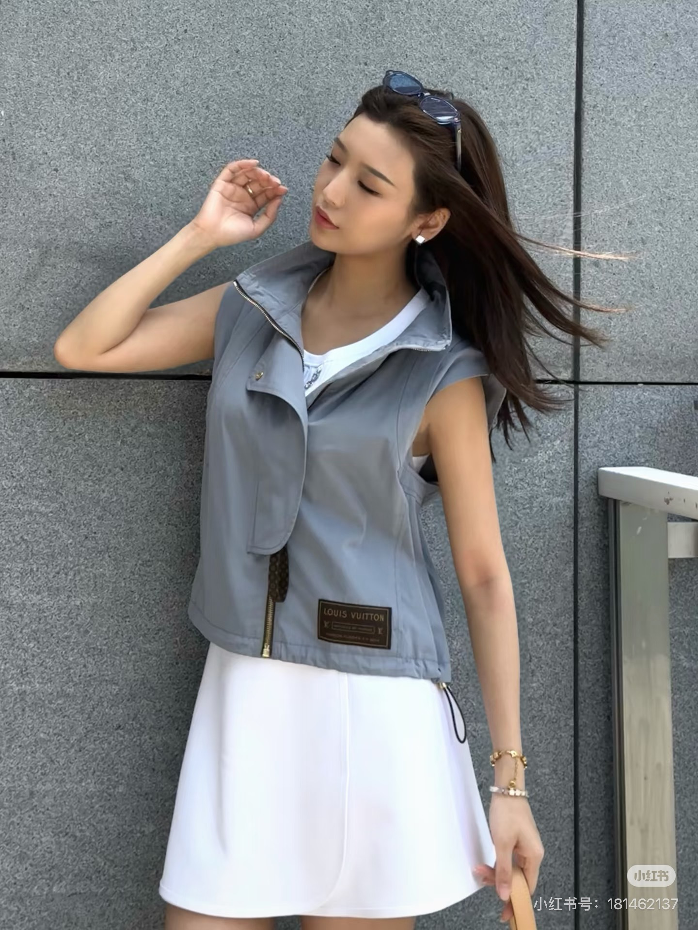 Loui 26ss cargo waistcoat