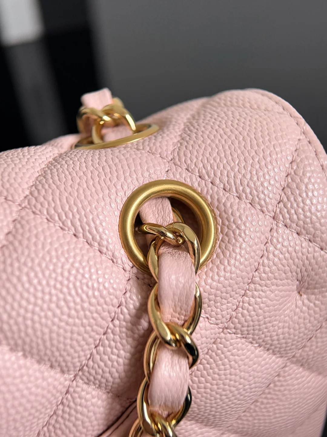 Chan cf25 chain shoulder bag