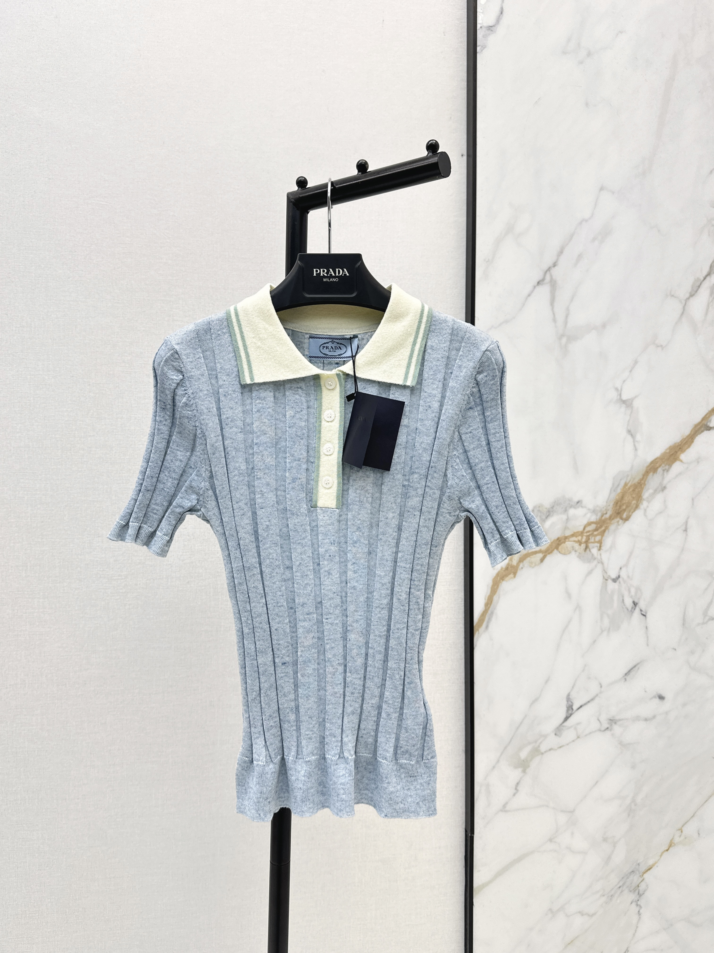 Prad 26ss knit sweater