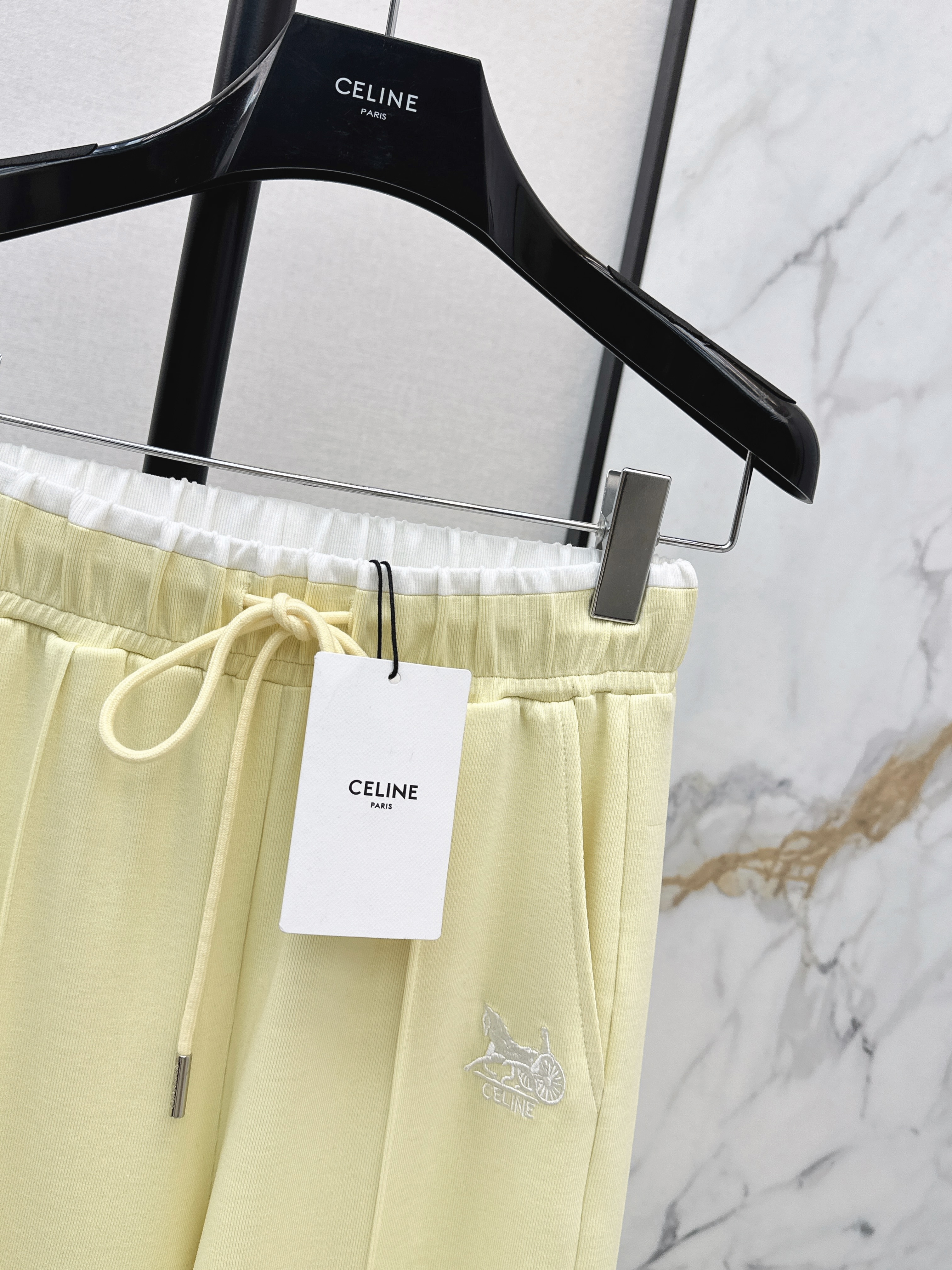 Celi 26ss embroidery pants