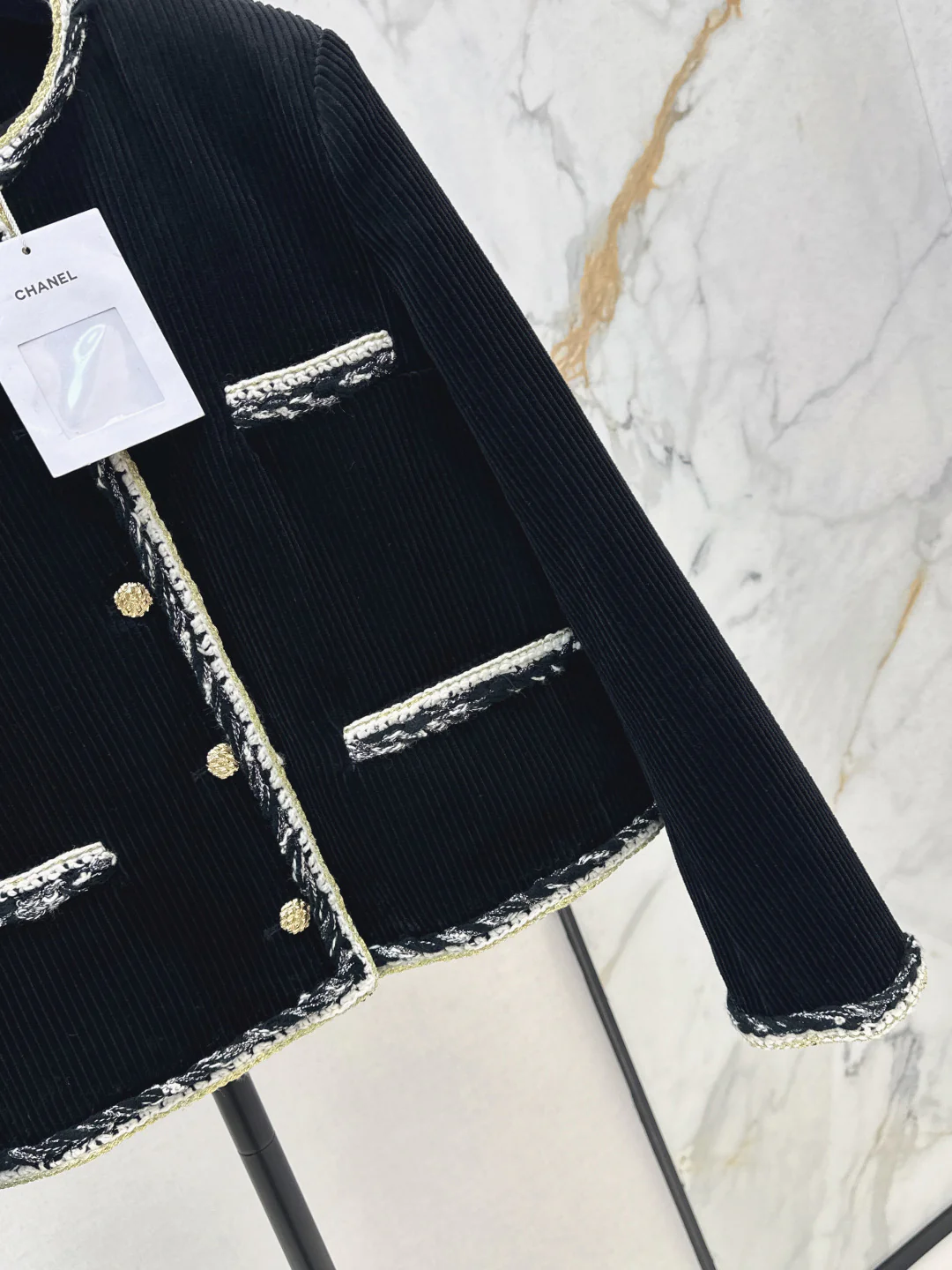 Chan 25fw velvet jacket