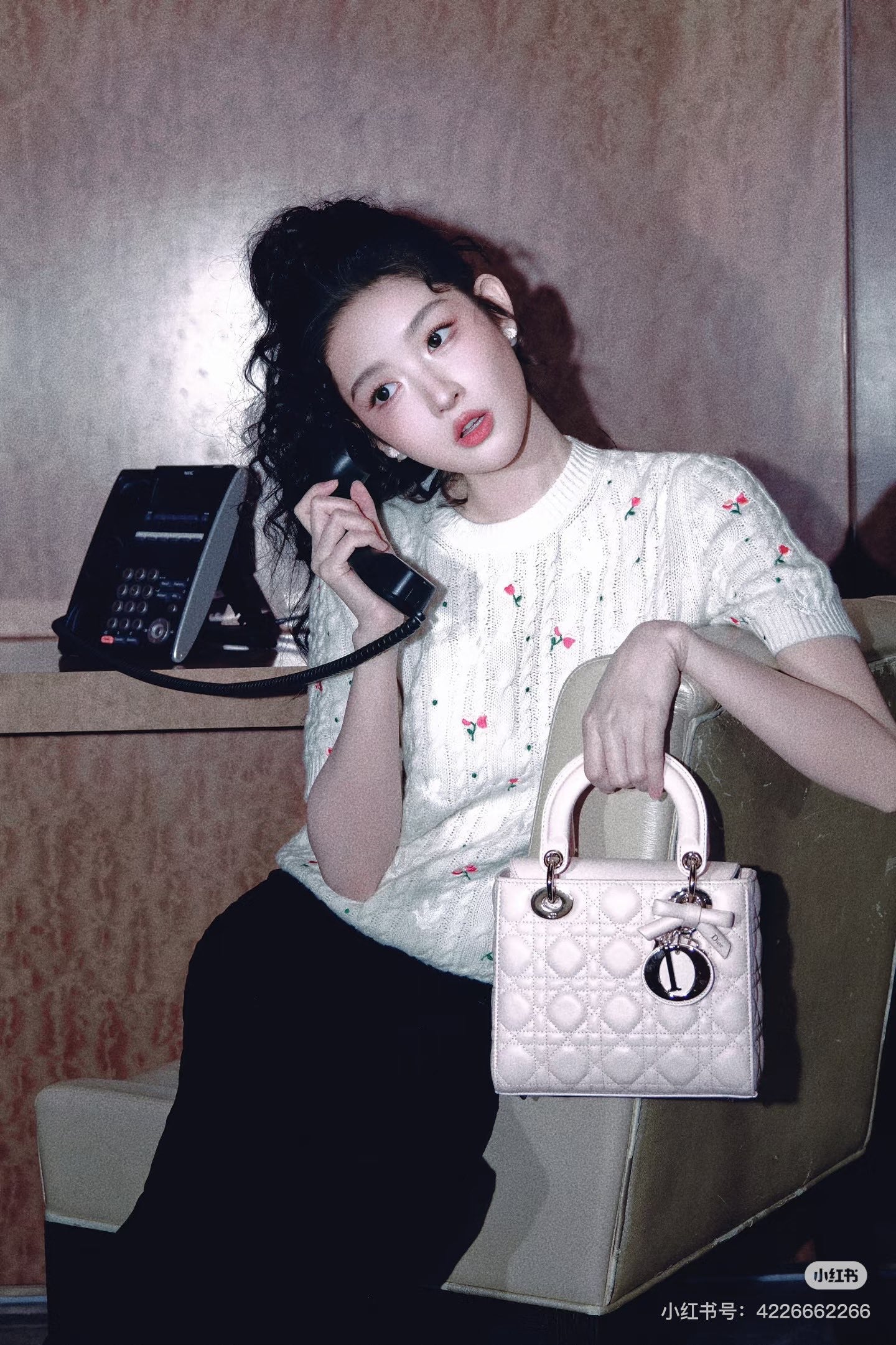 CD 26ss embroidery short sleeve knitwear