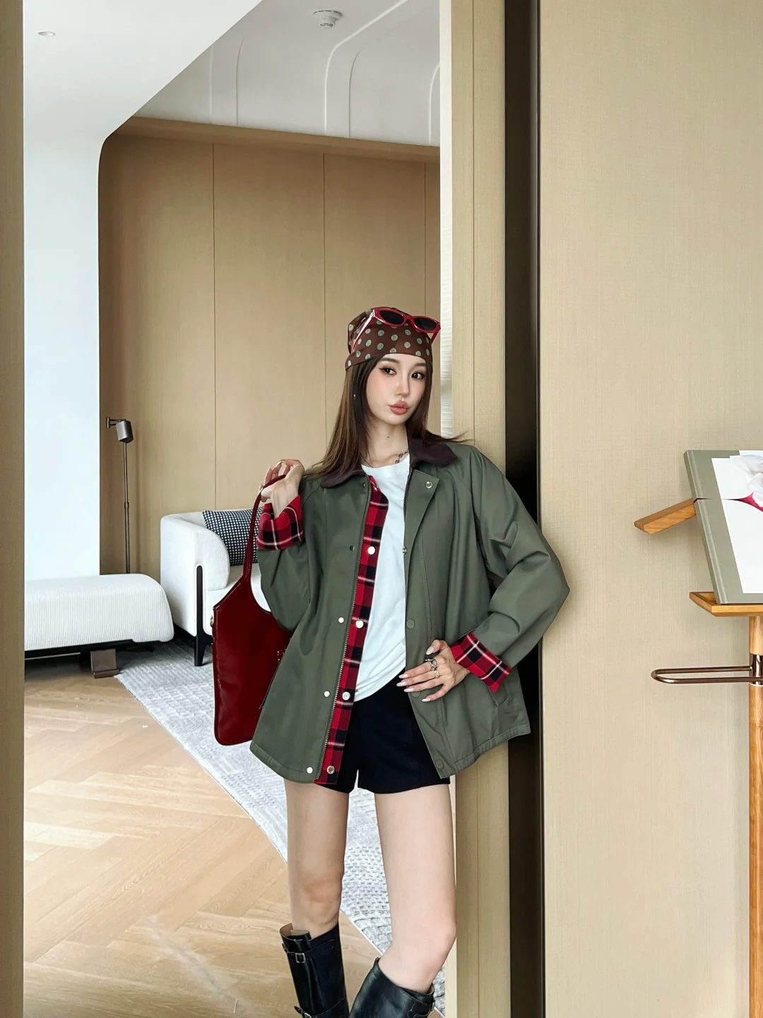 Loe 25fw reversible jacket