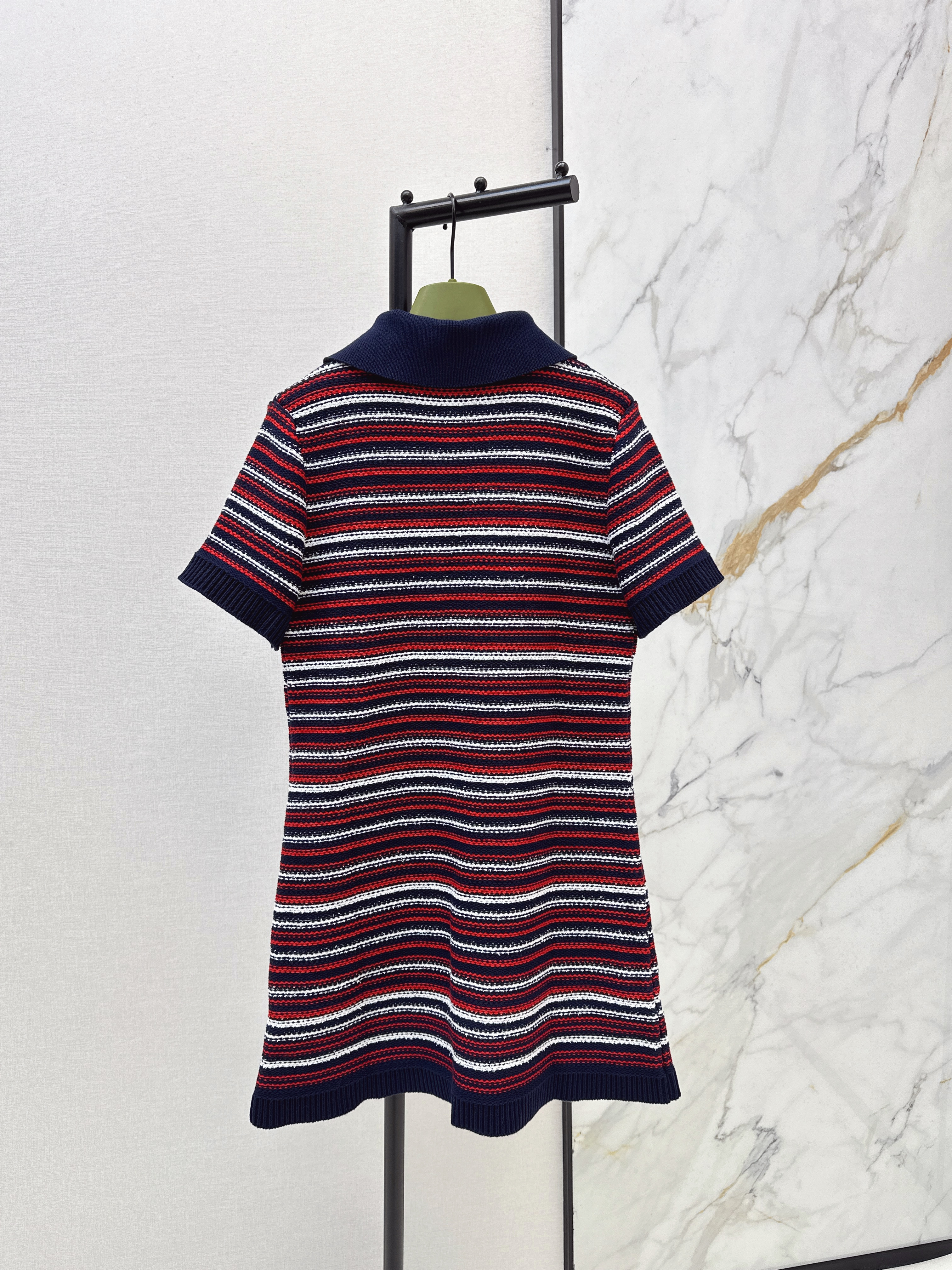 Guc 26ss stripe dress