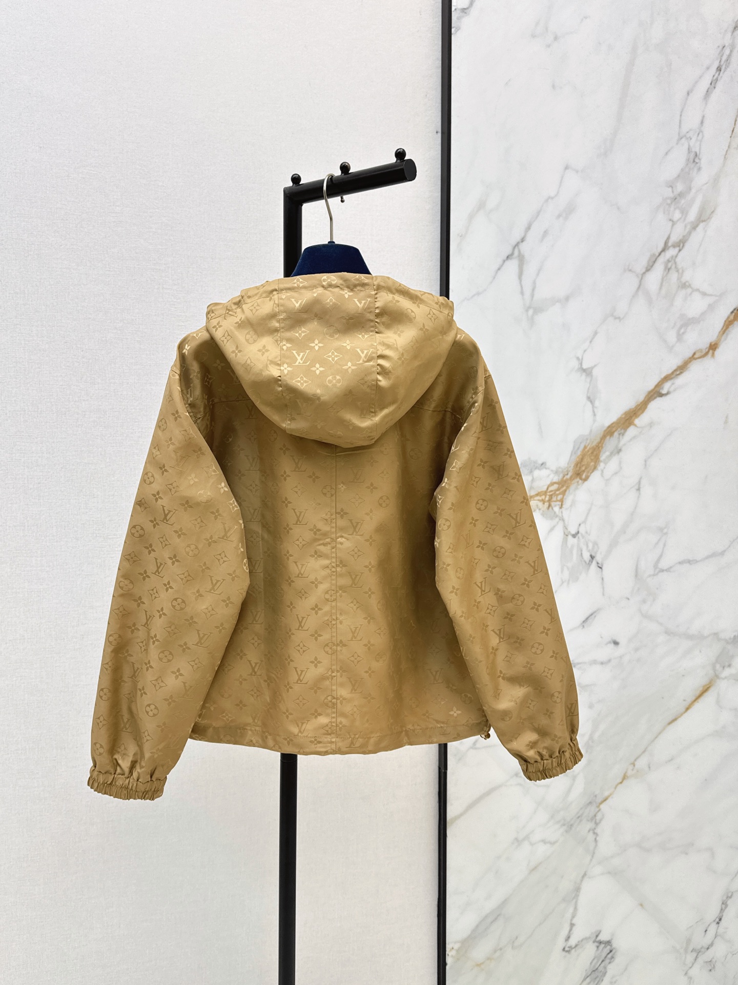 Louis 26ss Tonal Print Hooded Zip Jacke