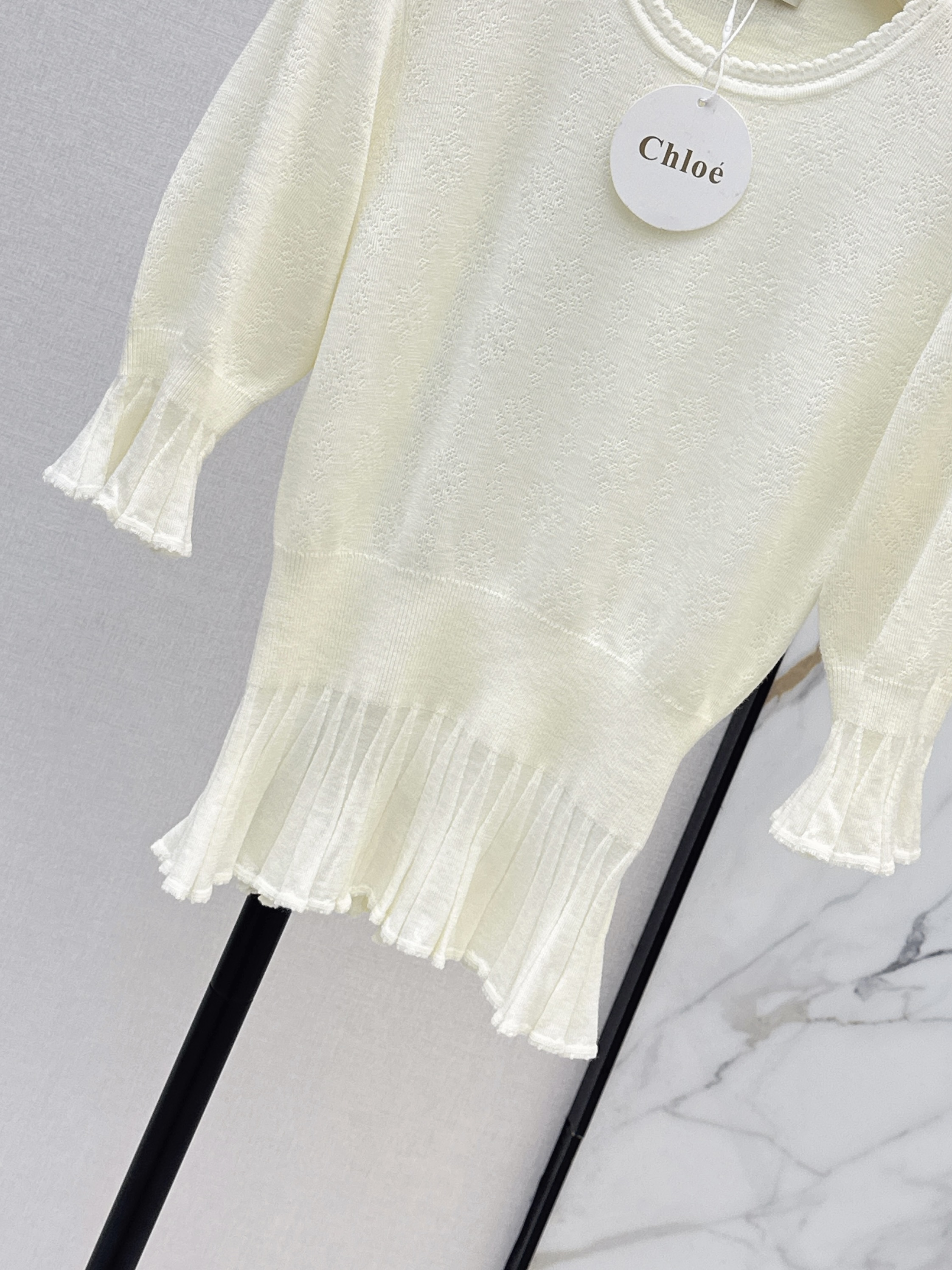 Chol 26ss knit sweater