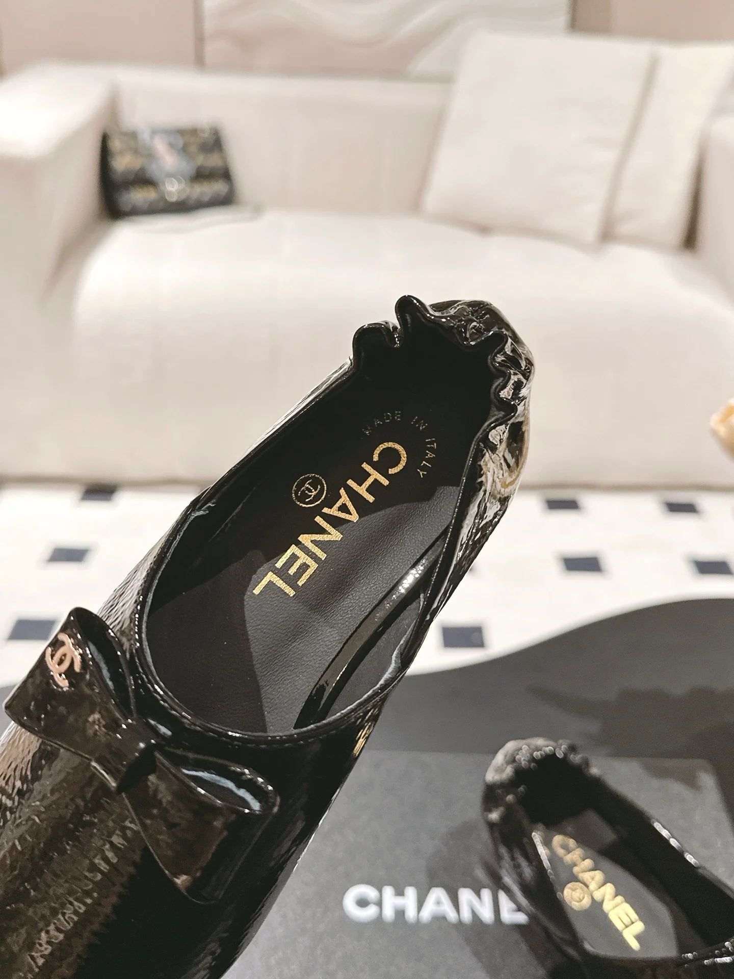 Chan 25fw mary jane flats