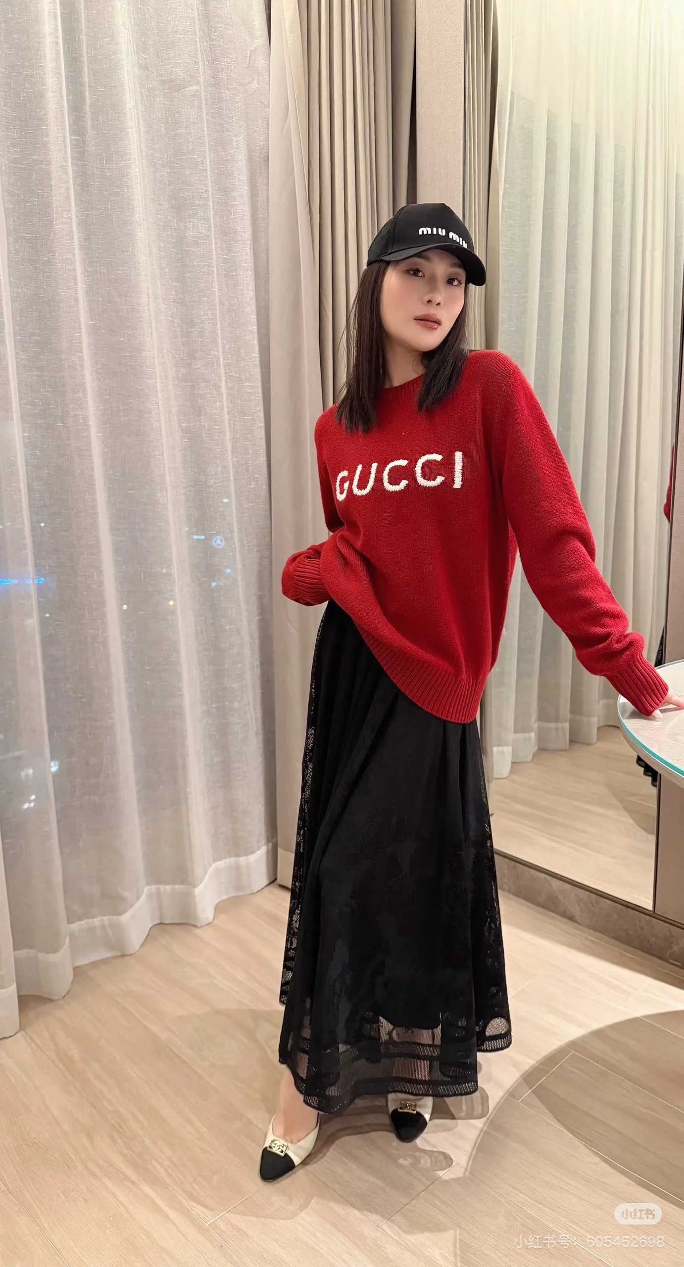 Gucc 26ss jacquard sweater