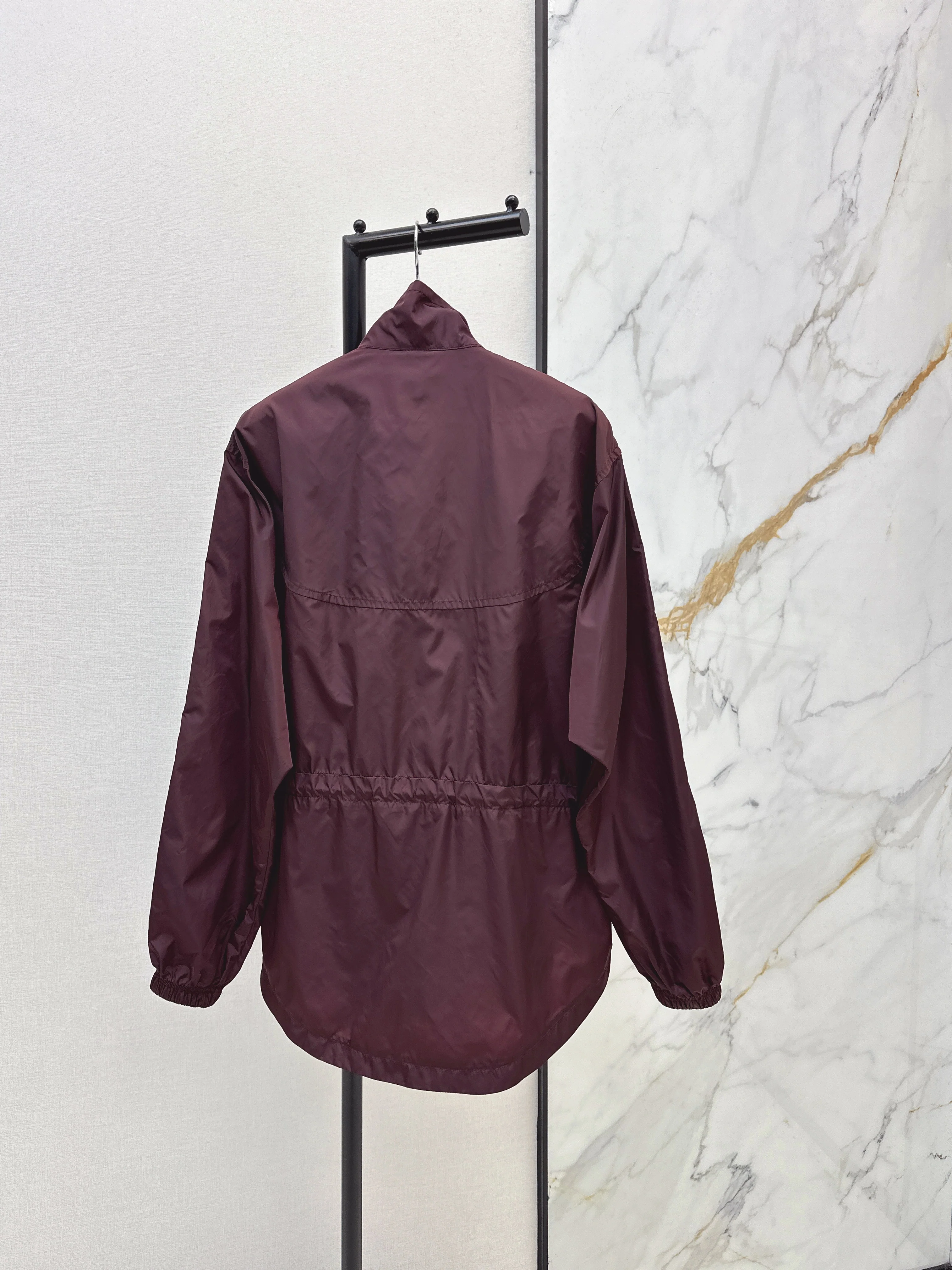 Prad 26ss drawstring trench coats