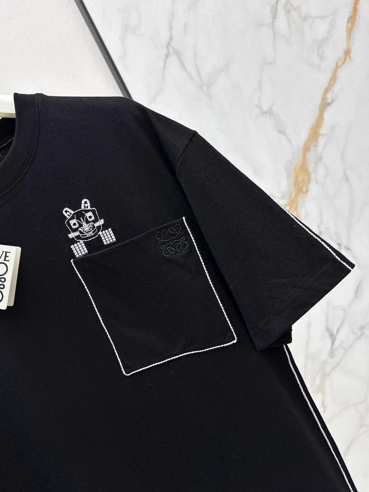 Loe 26ss embroidery t-shirts