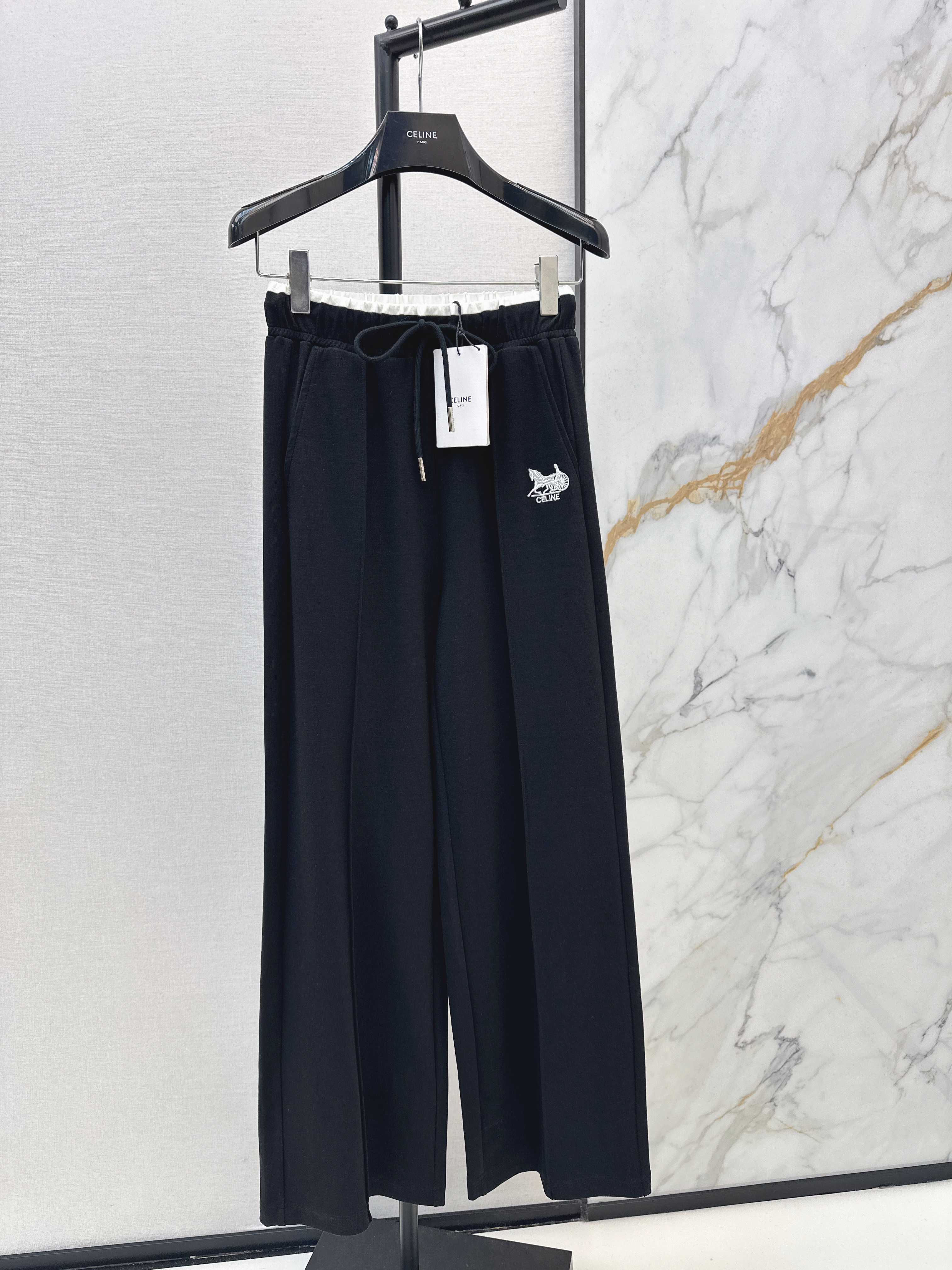 Celi 26ss embroidery pants